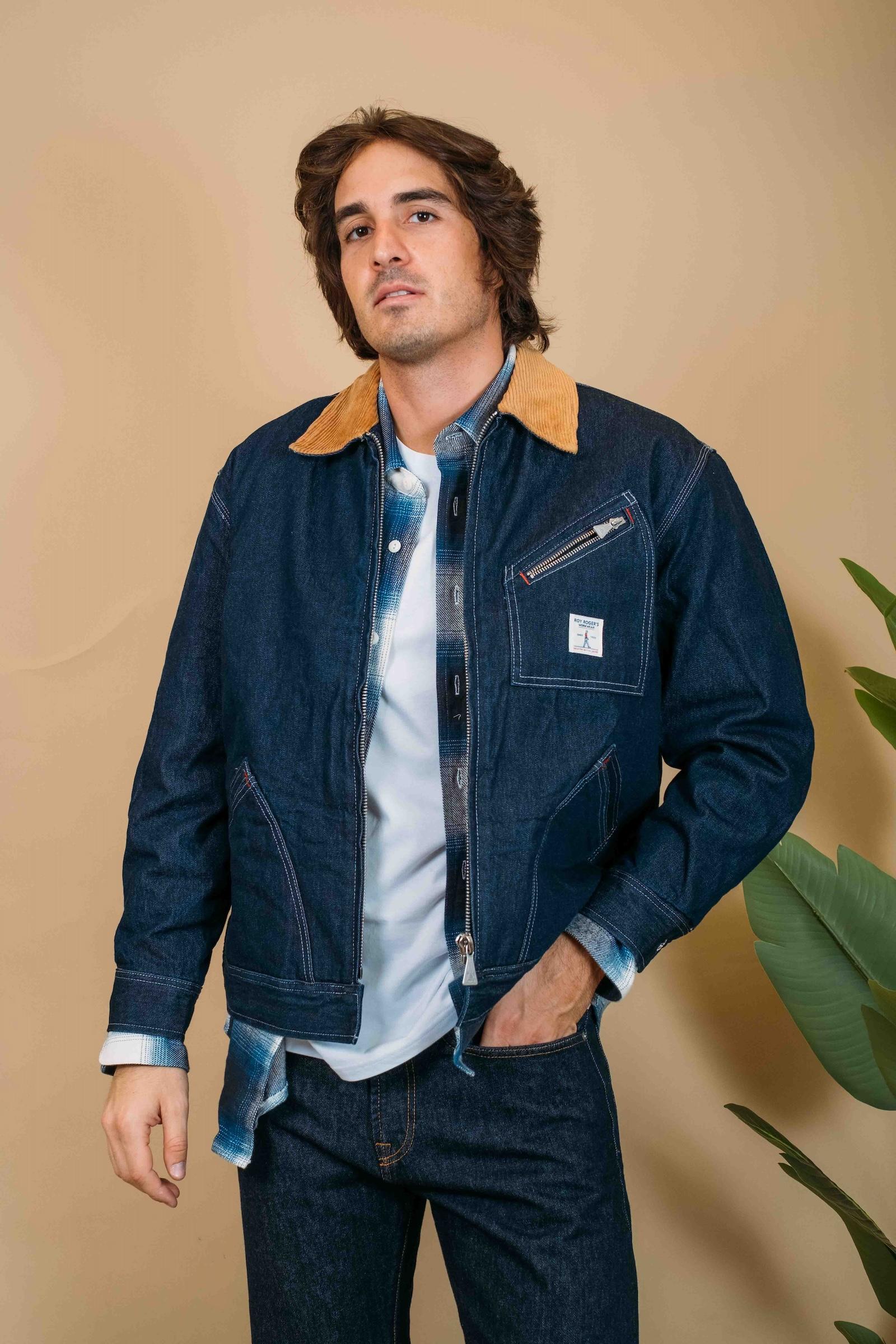 Work Denim Jacket RRW001CN080111 C0999 Roy Roger's Workwear 