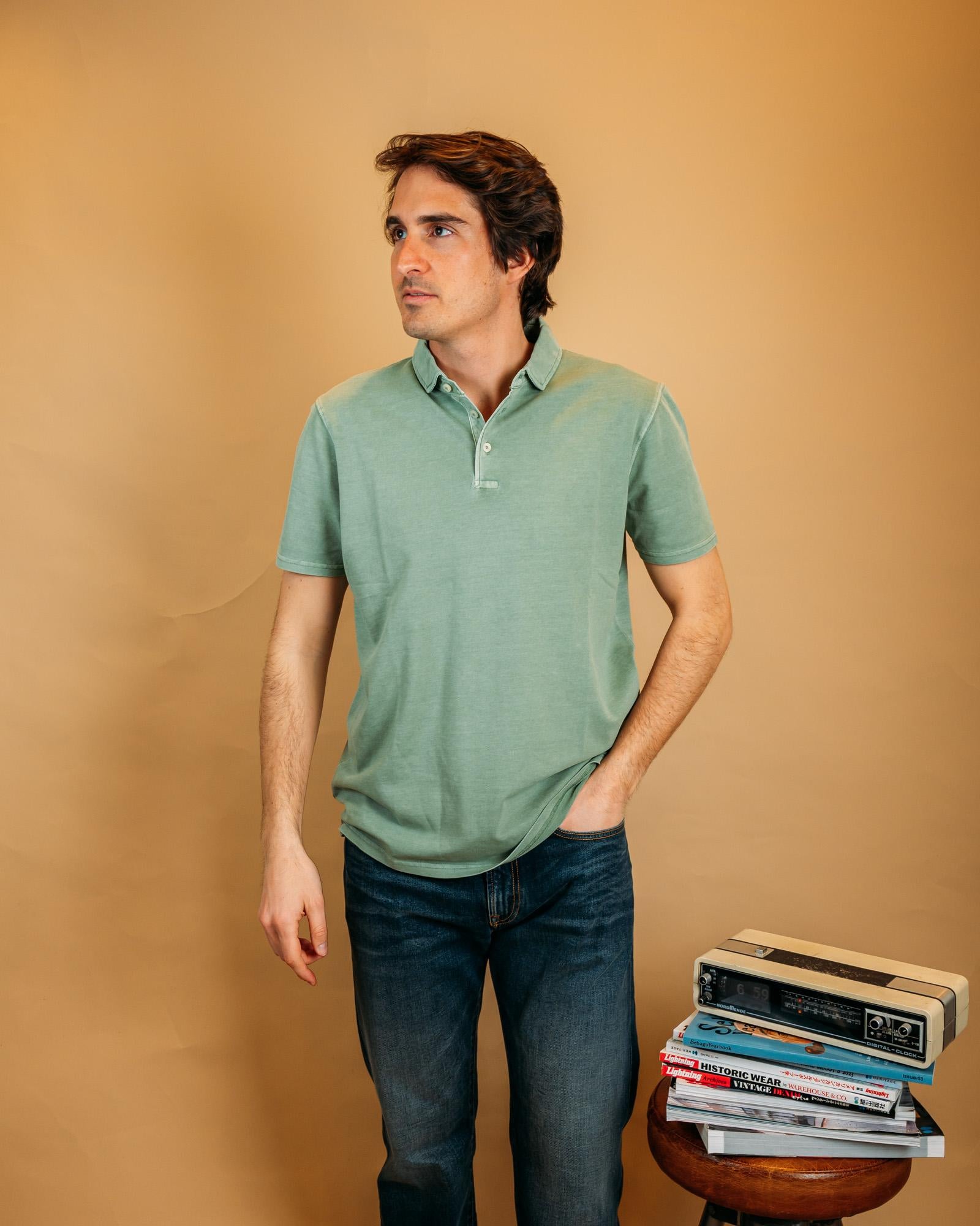 Polo Peter Light Green OMPIQ C66 Impure 