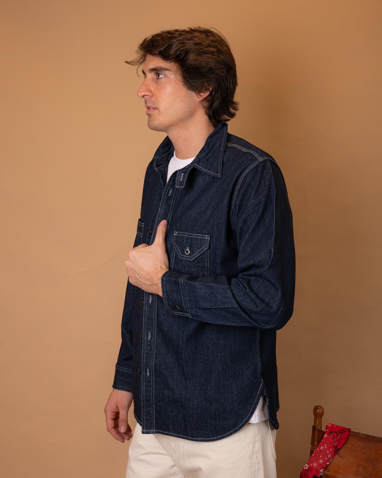 Workshirt Denim Blu DW UNICA Bennet Works 