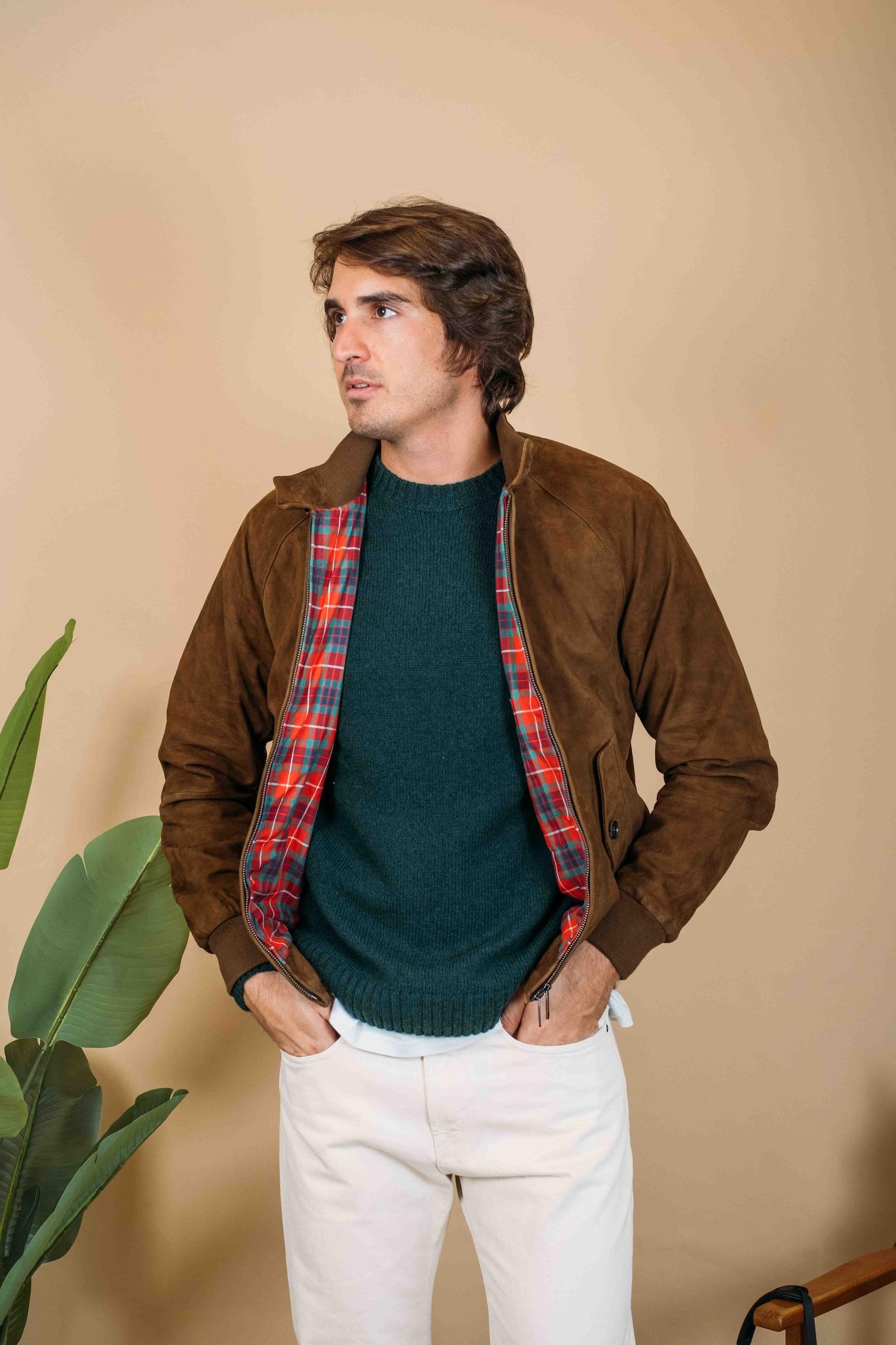 G9 In Pelle Scamosciata BRCPS0939 699 Baracuta