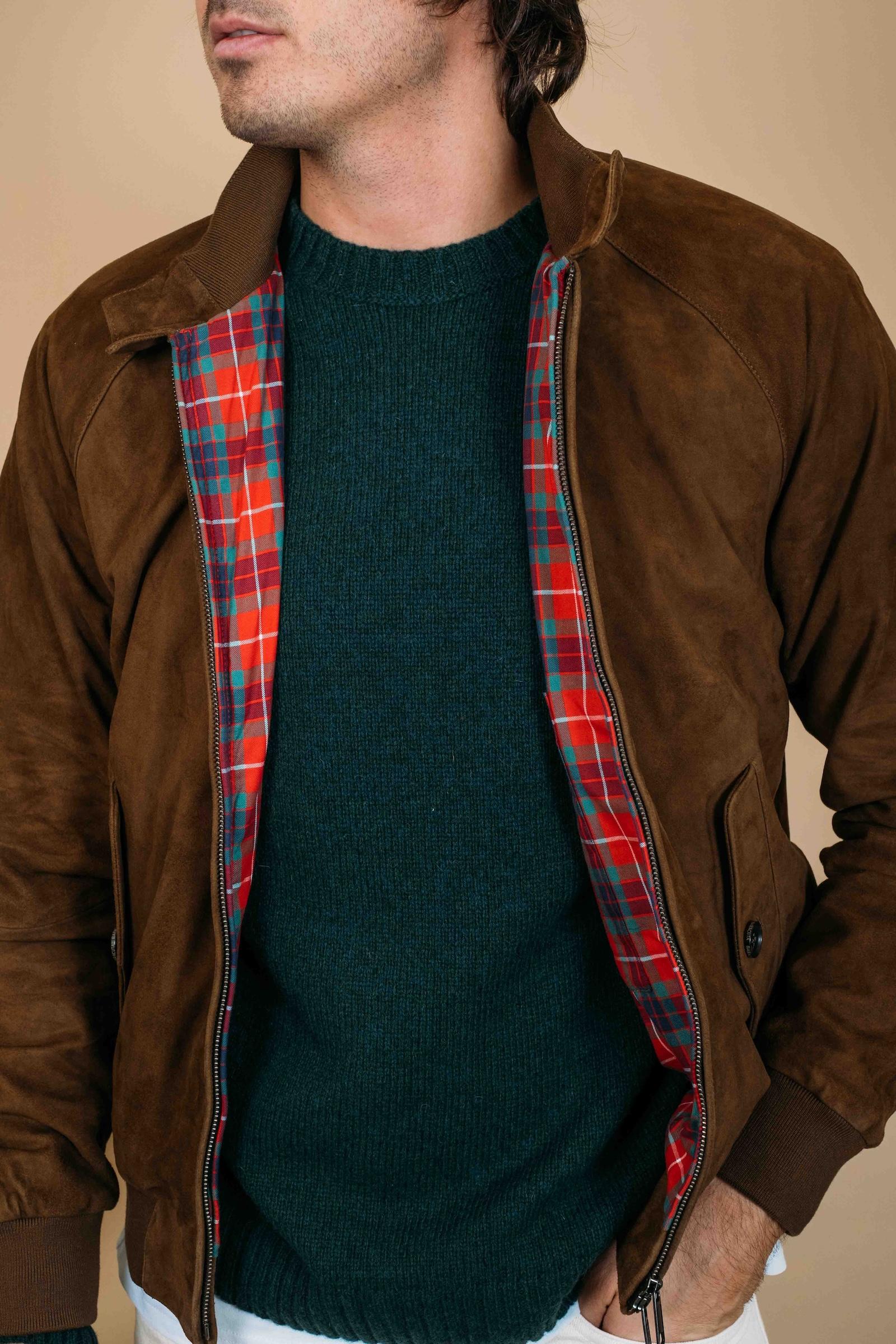 G9 In Pelle Scamosciata BRCPS0939 699 Baracuta