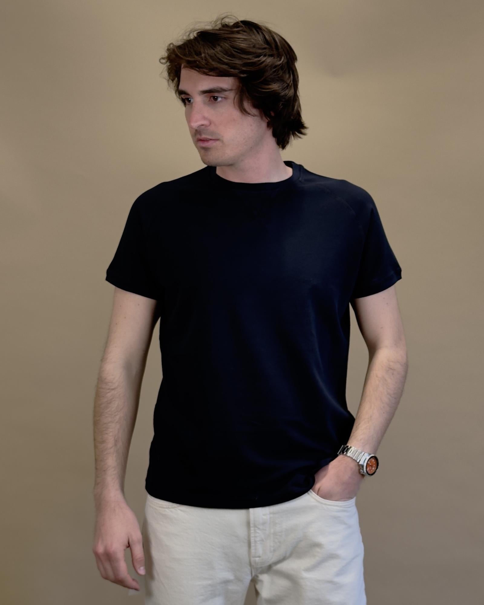 T-shirt in Piquet BLKM1006-03 D.N Bl'ker