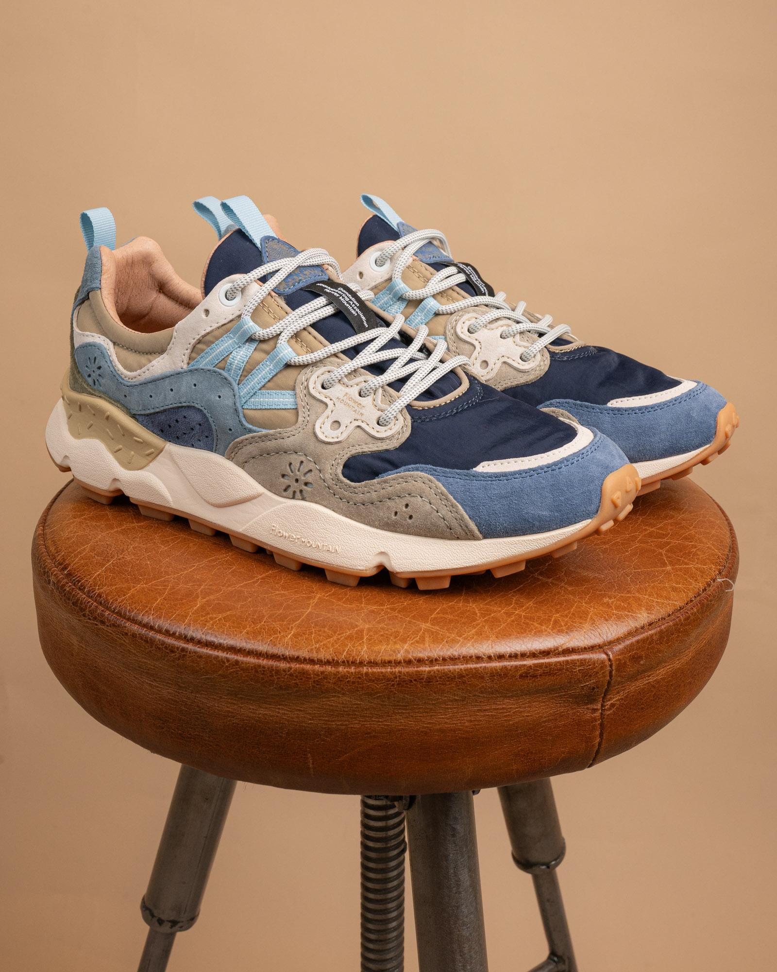 Sneakers Yamano 3 Navy-Blu 001201781601 3C11 Flower Mountain 