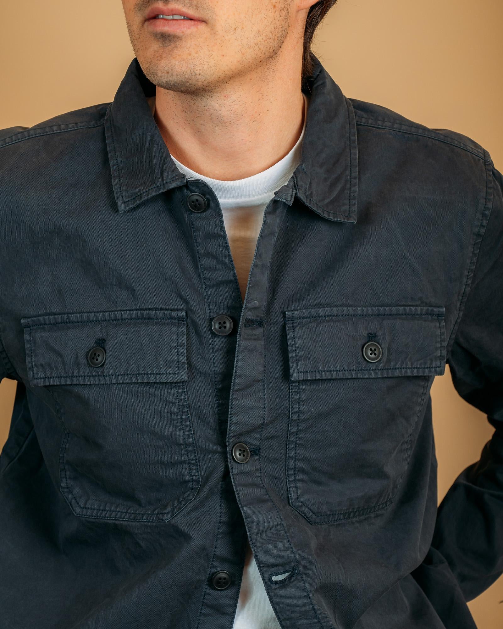 Overshirt Arlo Navy MOS0390 NY91 Barbour International 
