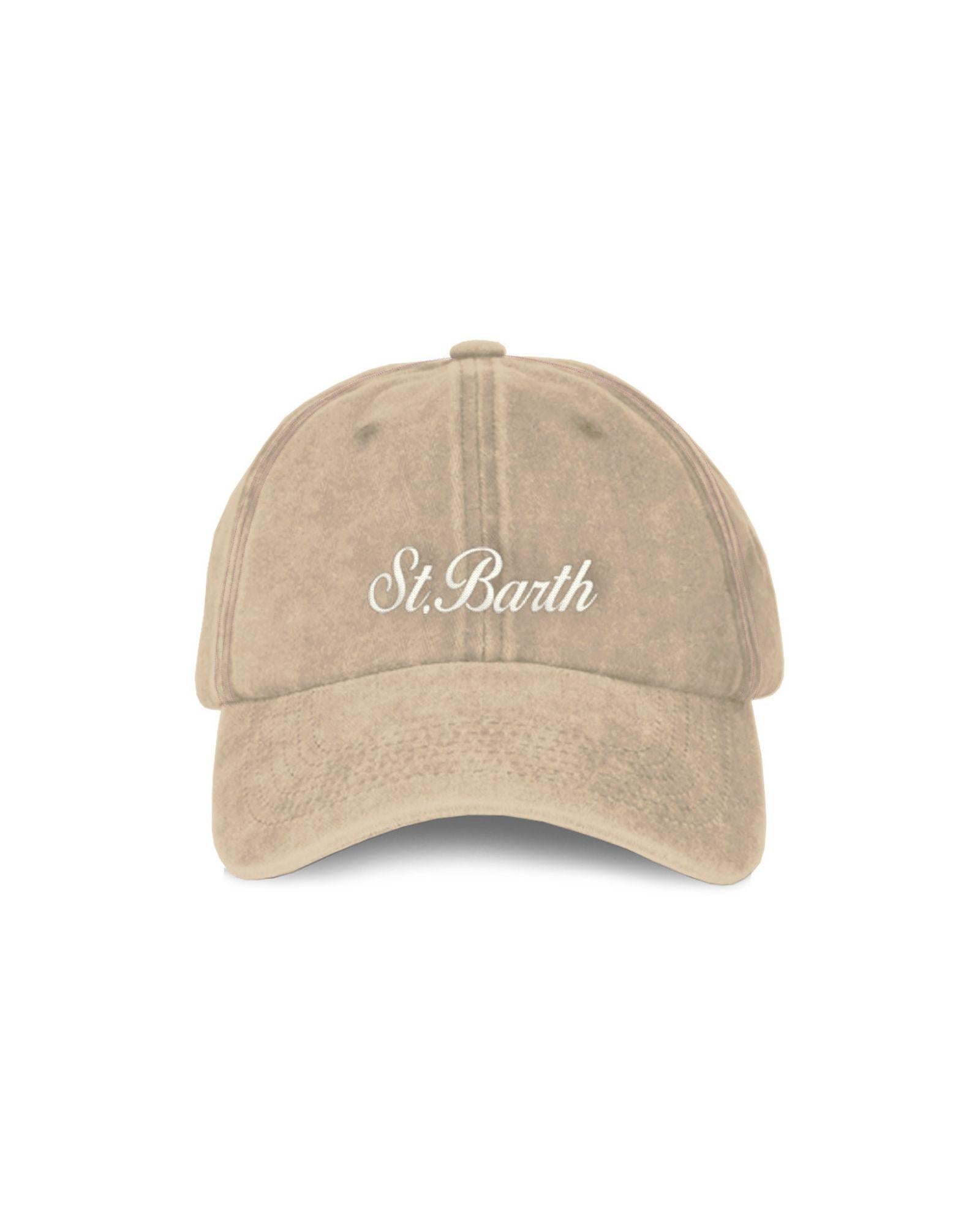 Cappello Davis Denim Beige DAS004 07566L MC2 Saint Barth 