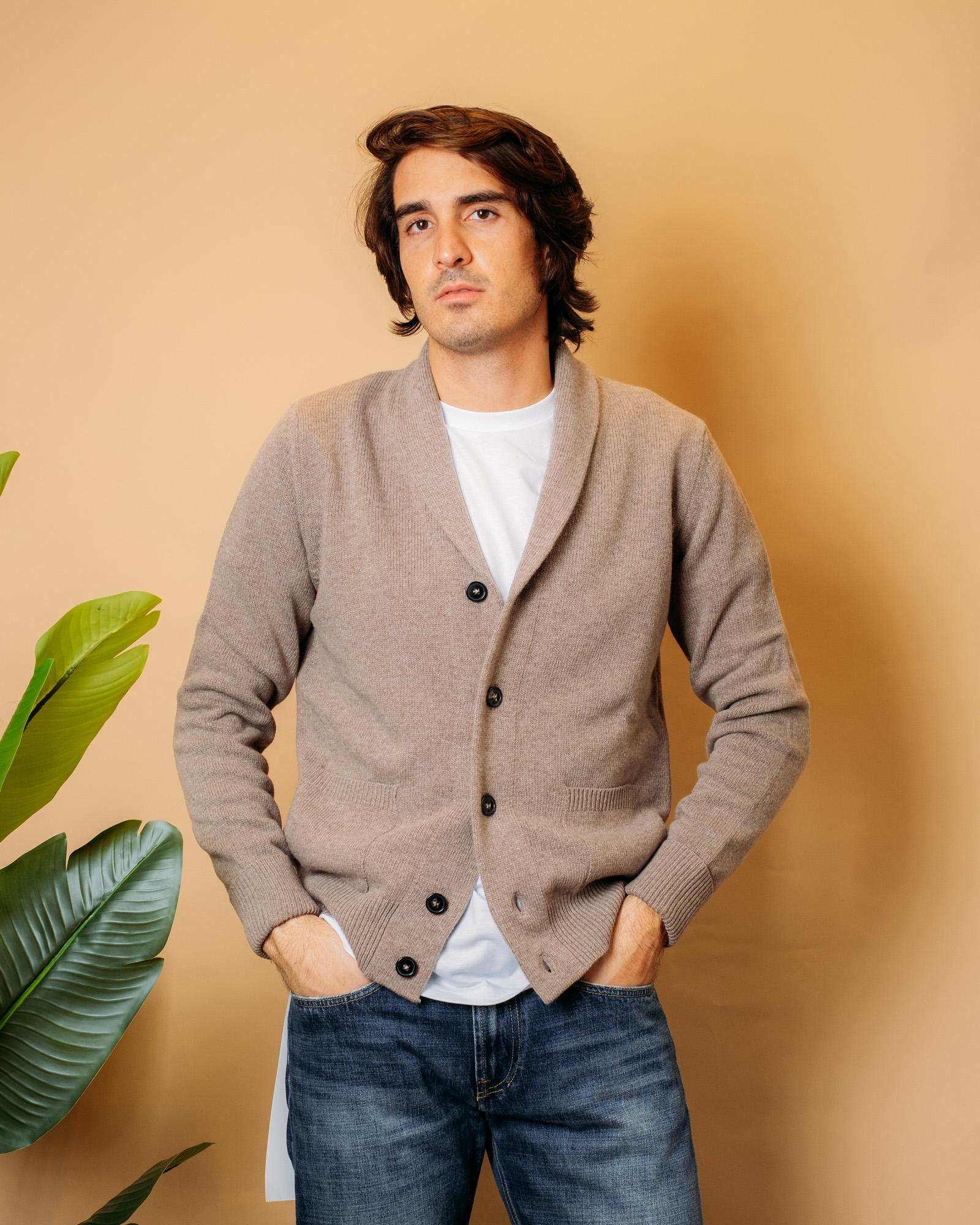 Cardigan Sciallato 1851165 142 Gaffi 