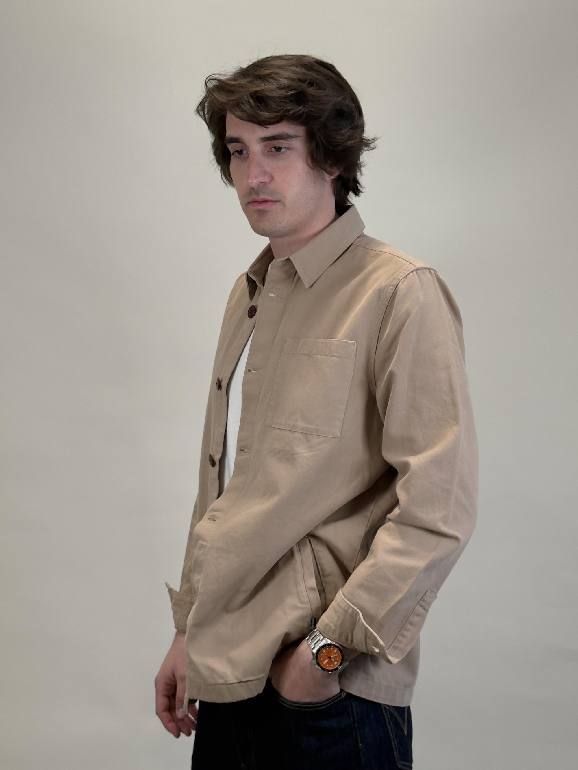 Washed Overshirt MOS0281 ST17 Barbour