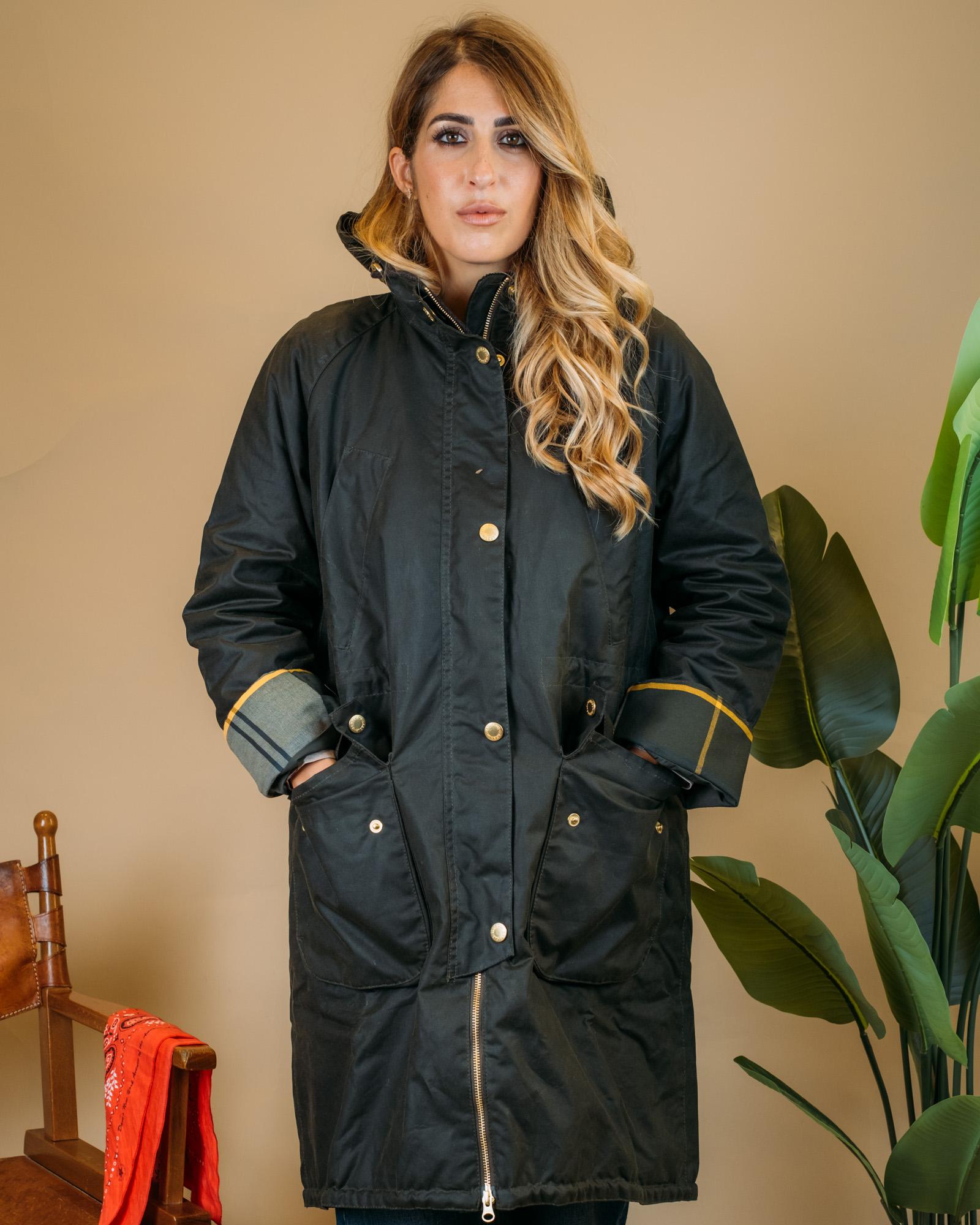 Marcy Wax Parka LWX1456 OL52 Barbour 