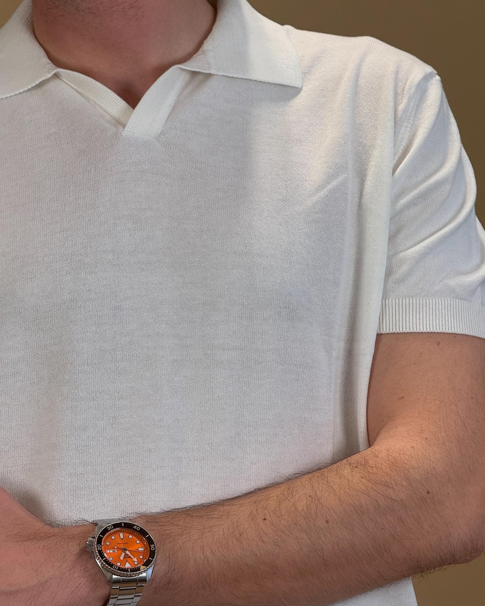 Polo in Filo 56035Y 10 Gaffi