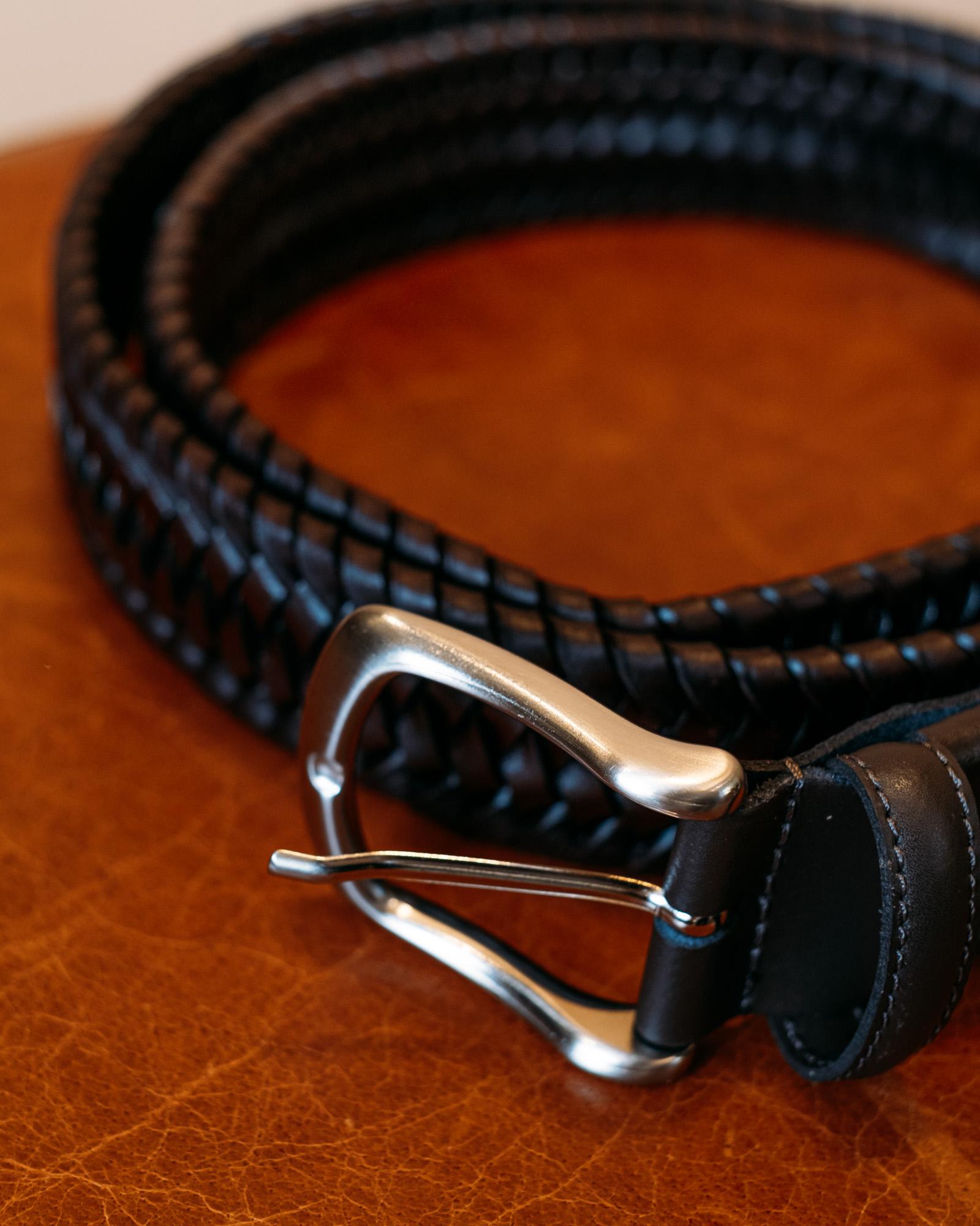 Cintura in Pelle ELASTIC MO Alberto Luti 