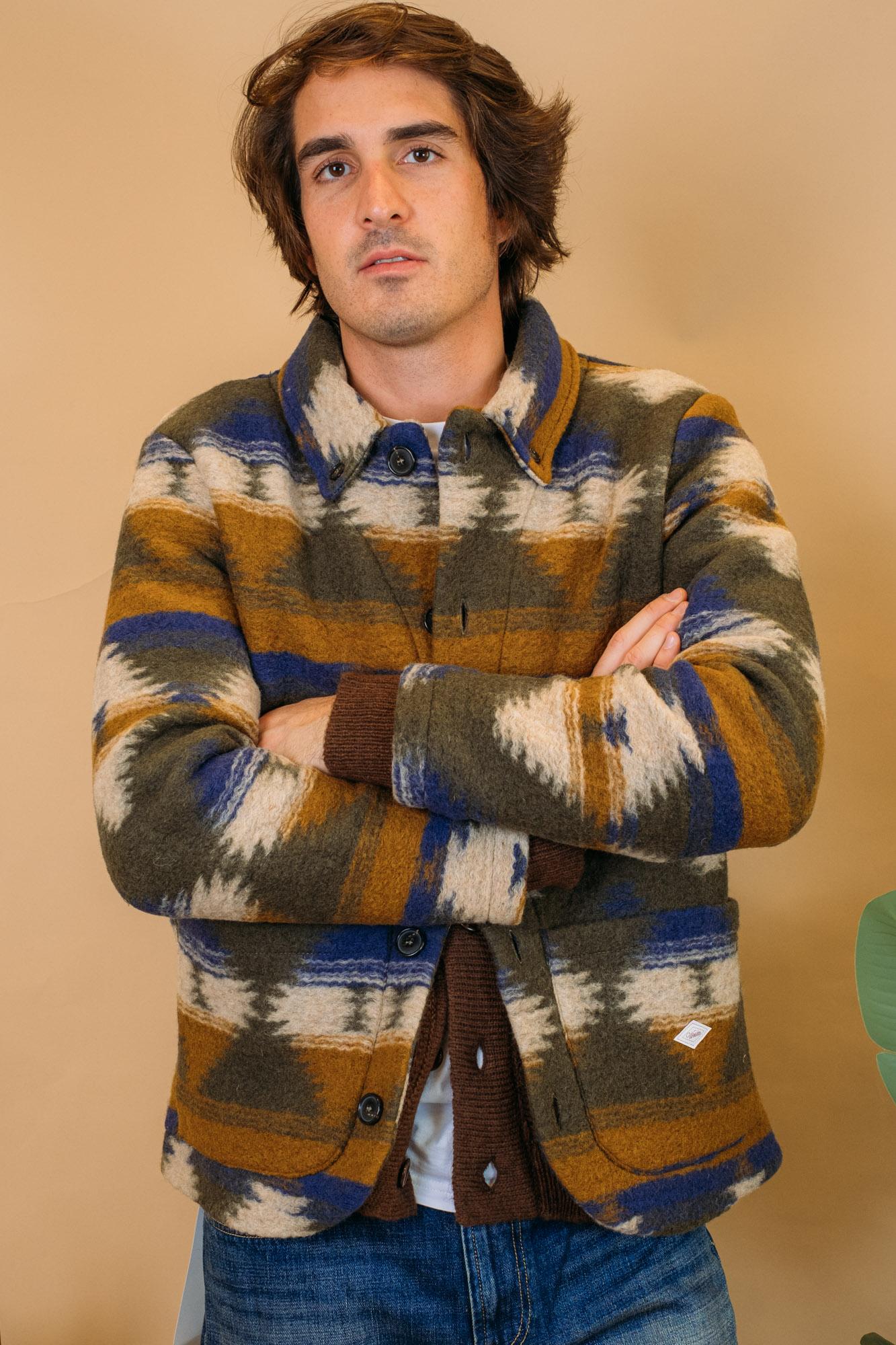 Giacca York Navajo YORK NAVAJO GREEN Wooden 