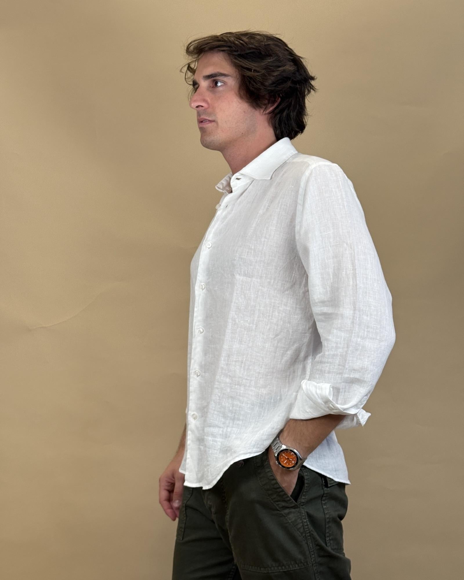 Camicia in Lino 2830554 01 Portofiori