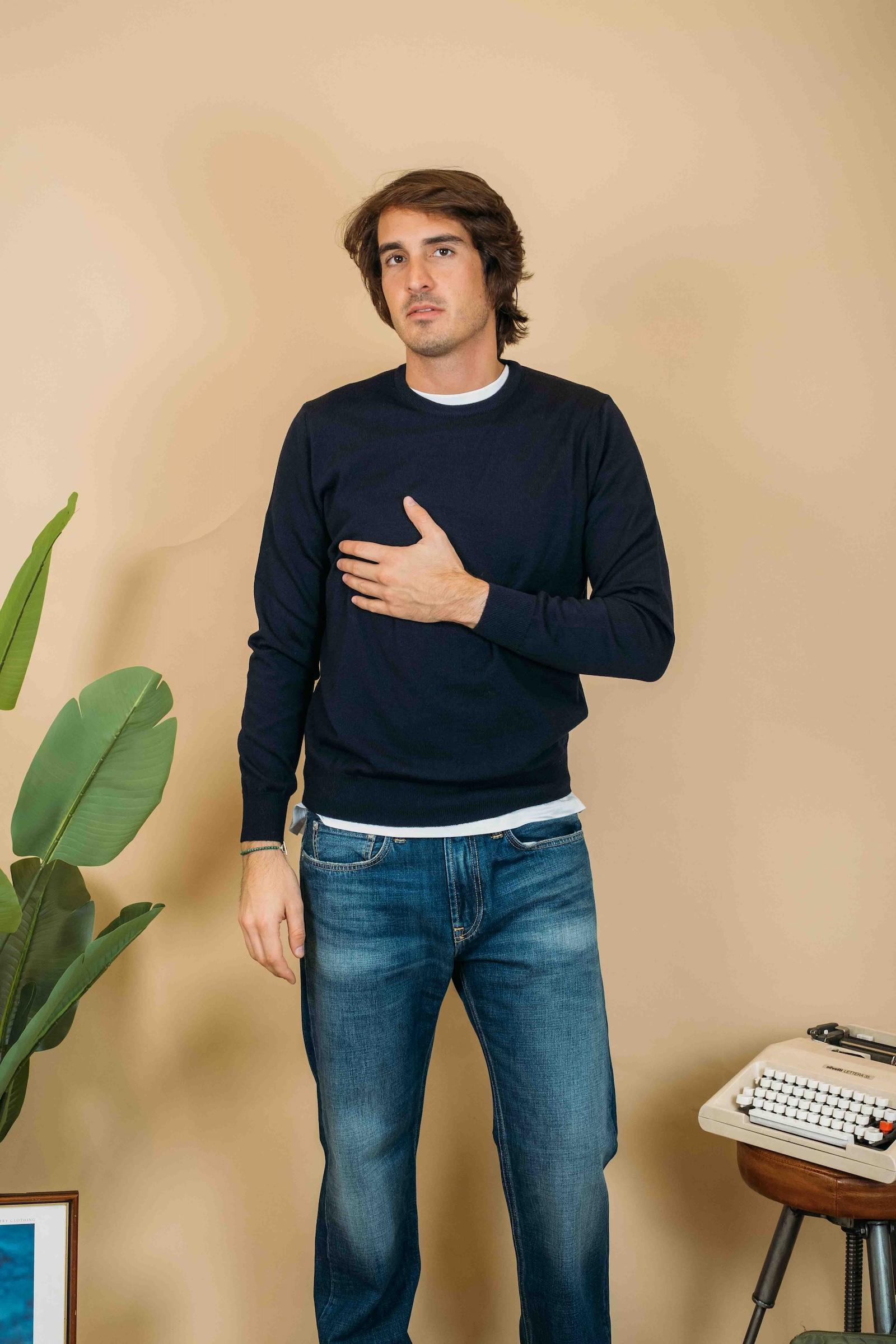 Maglia Lana Merinos 1859000 442 Gaffi