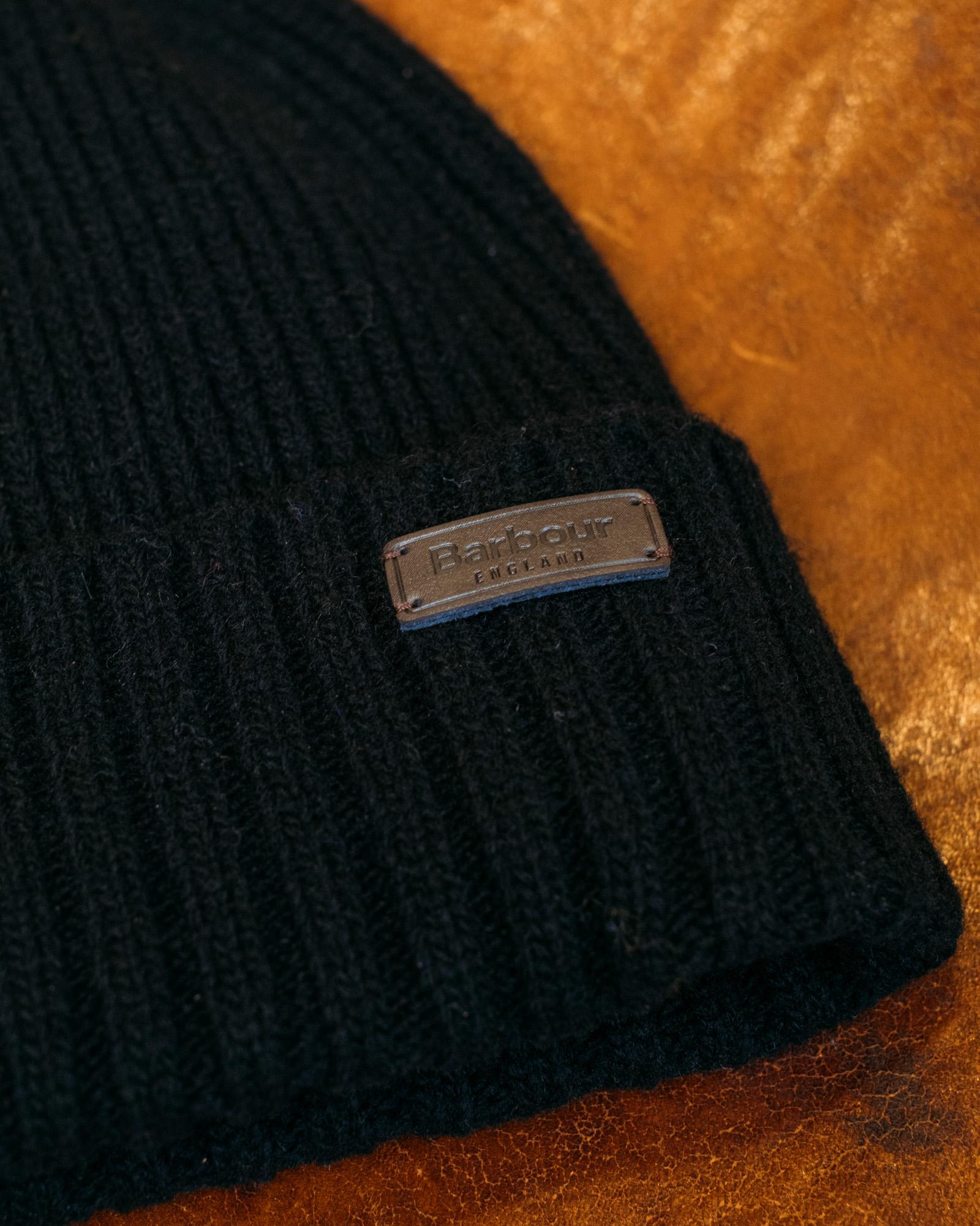 Carlton Beanie MHA0449 BK11 Barbour 