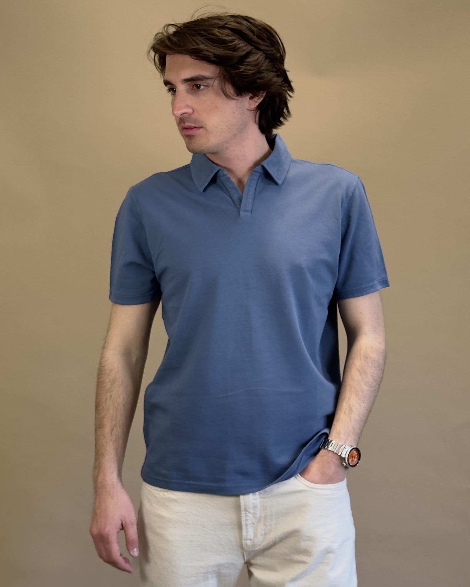 Polo in Piquet BLKM2005 RO Bl'ker