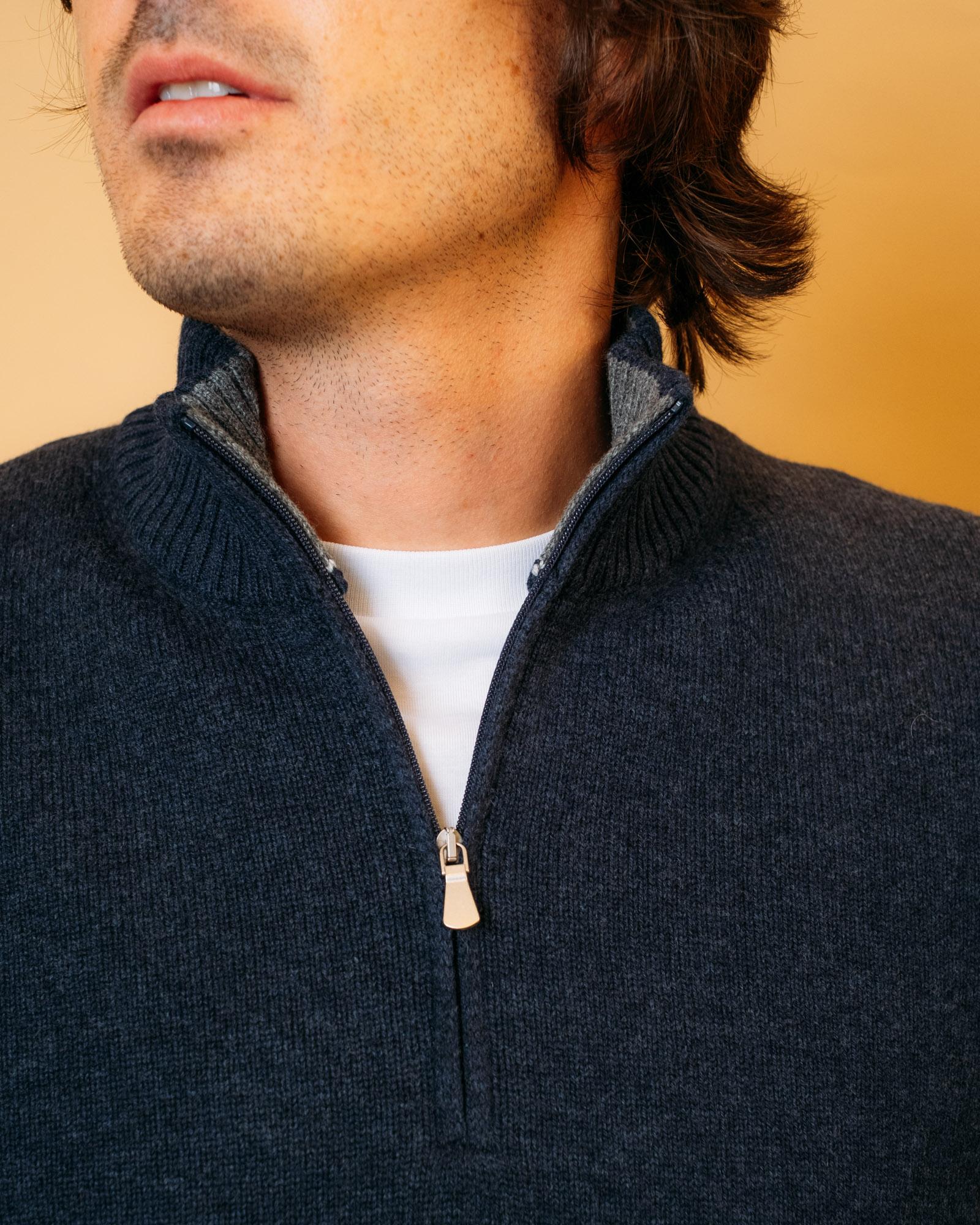 Lupetto con Zip 23125 589 Gran Sasso 