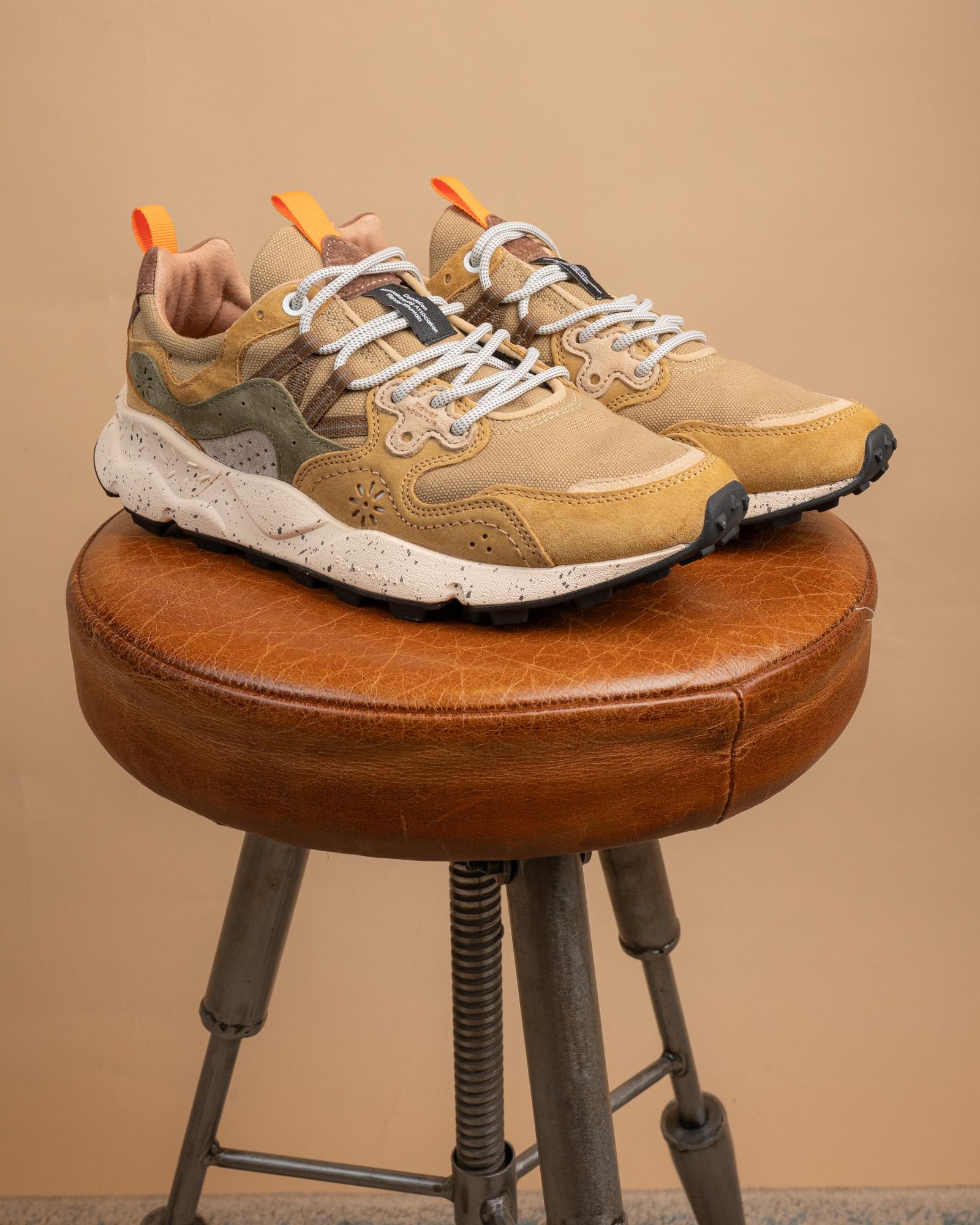 Sneakers Yamano 3 Beige-Kaki 001201781638 1F85 Flower Mountain 