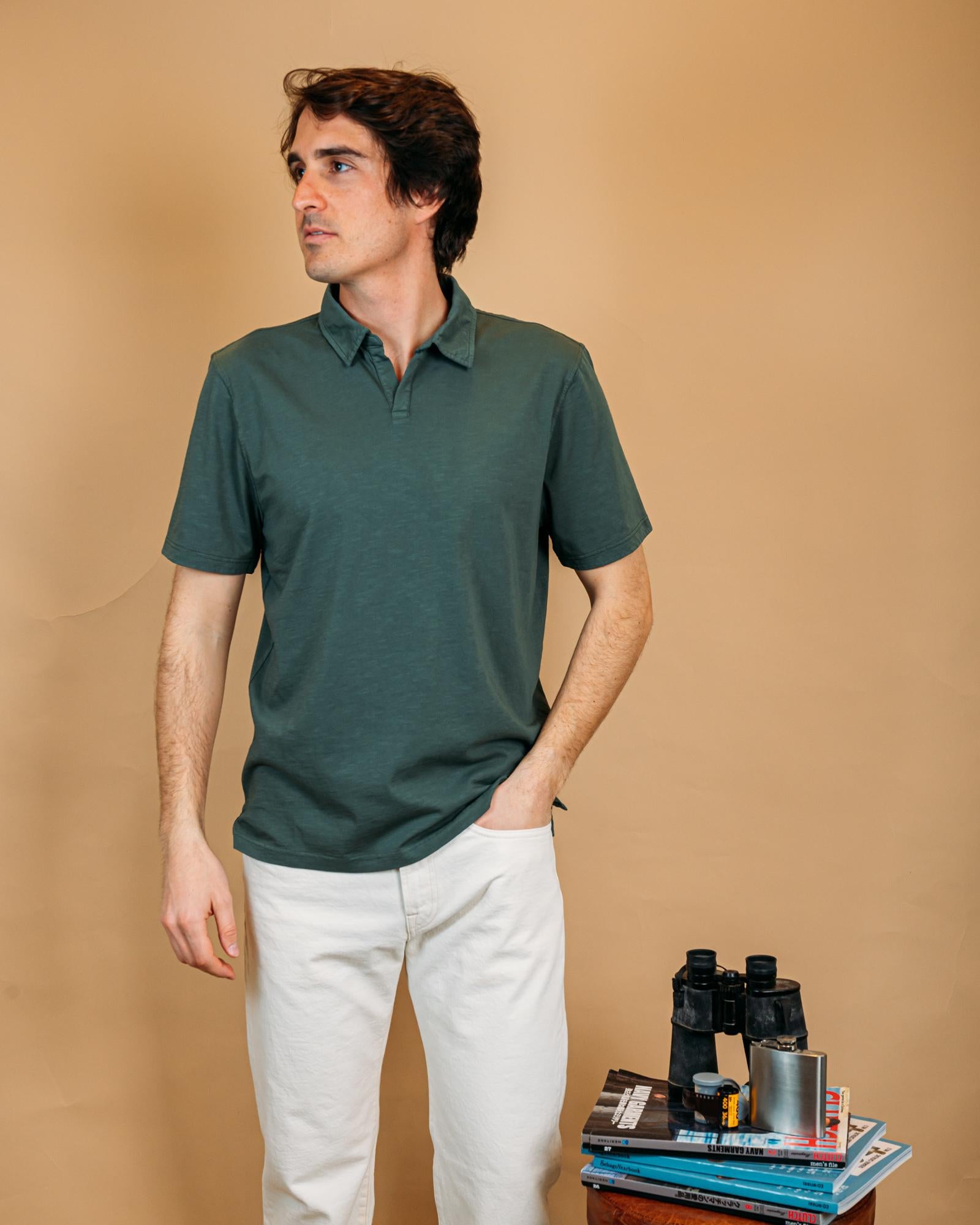 Polo Long Island Green BLKM2006 GR Bl'ker 