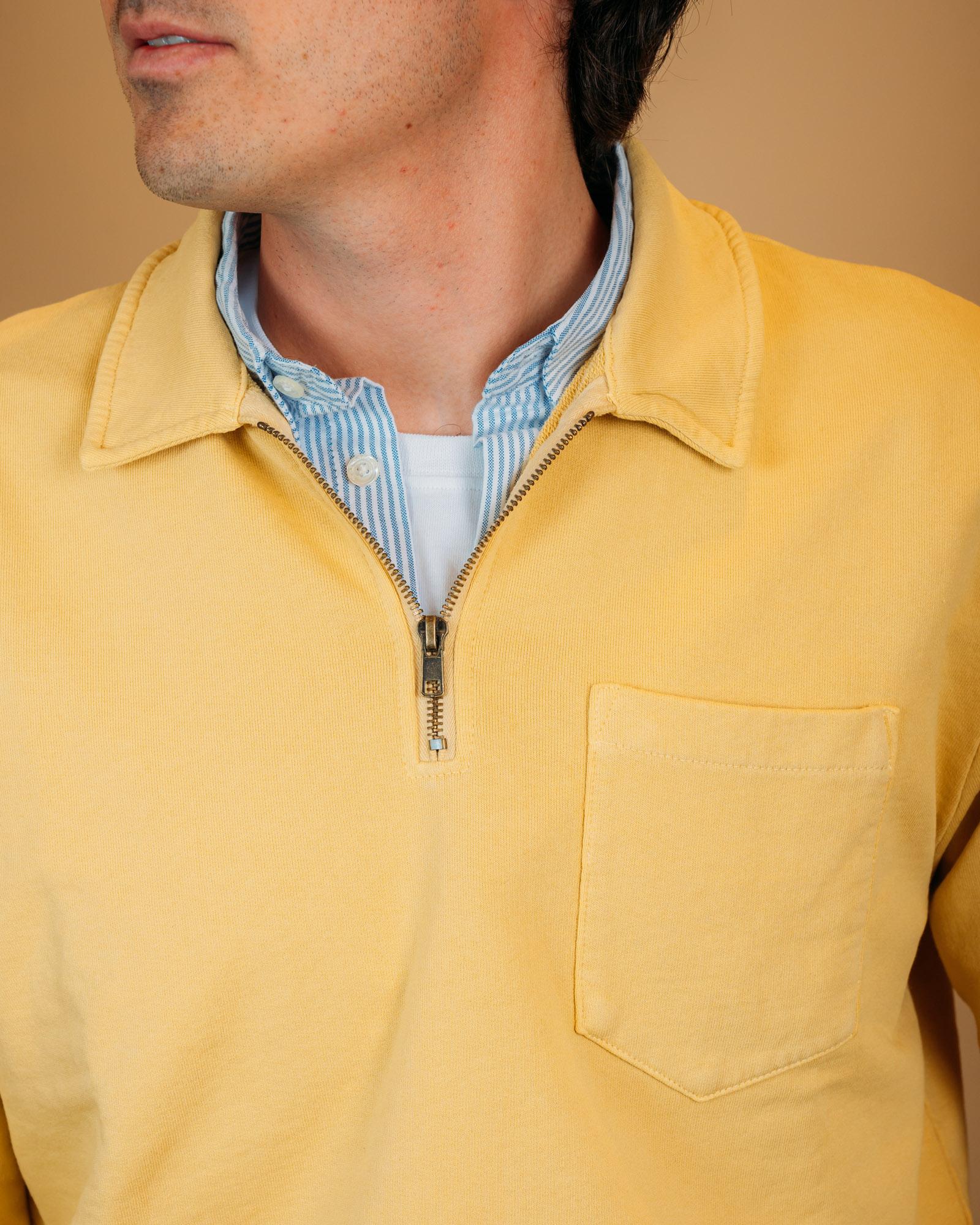Felpa Quarter Zip Ocra F5045 MA Seadog 