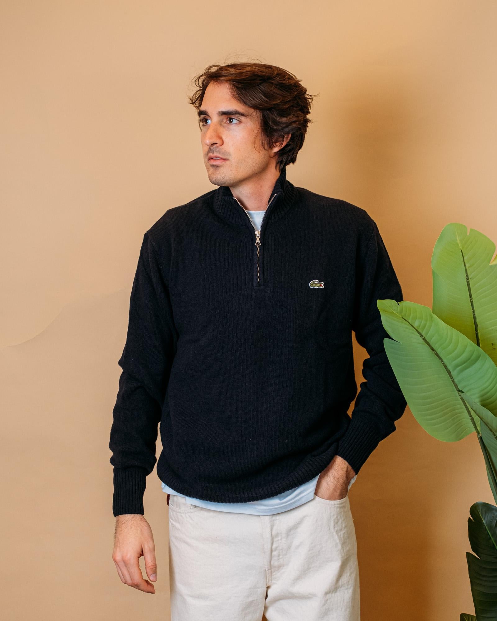 Lupetto con Zip AXAH3052 166 Lacoste 