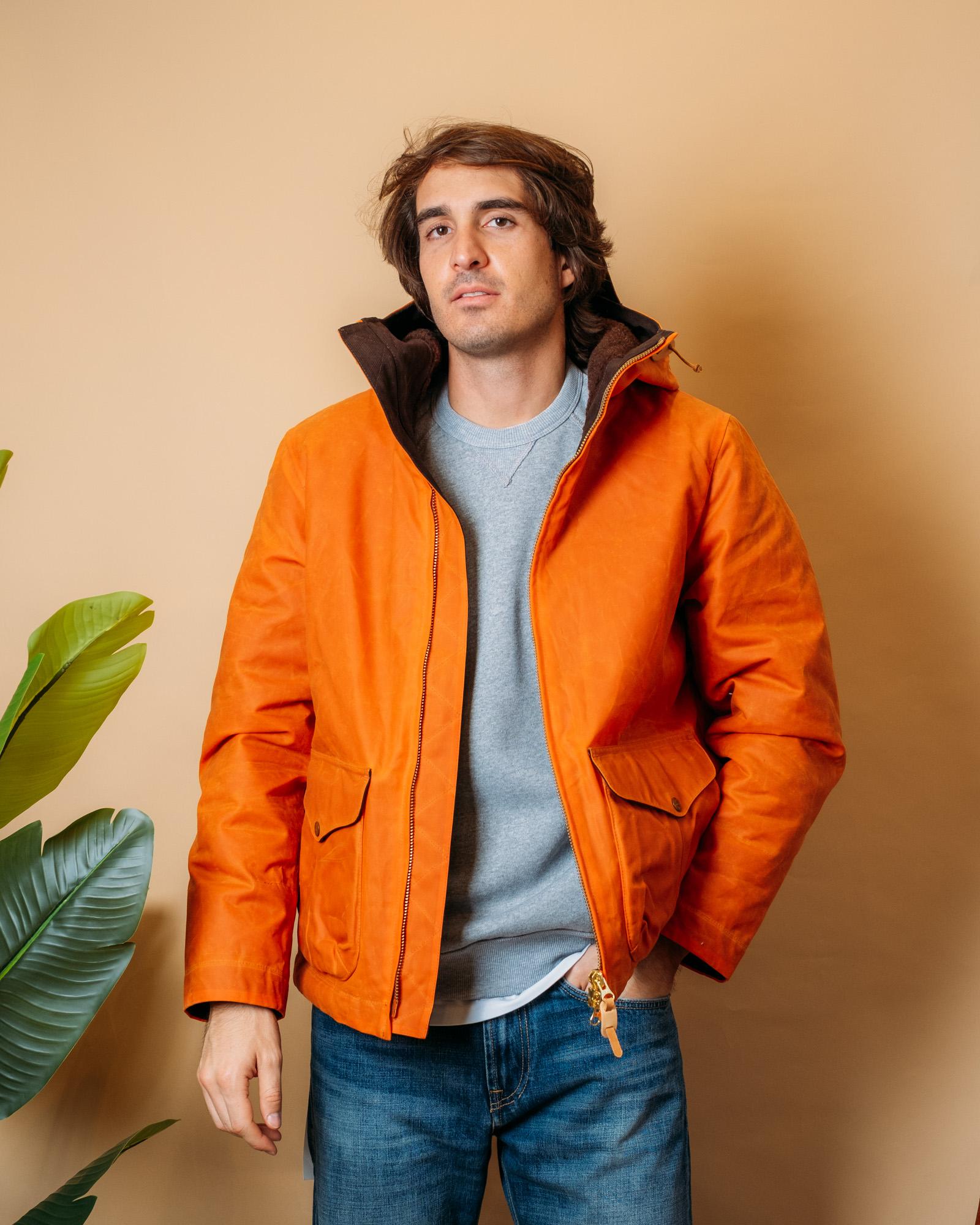 Blazer Coat 7066-WX ORANGE Manifattura Ceccarelli 