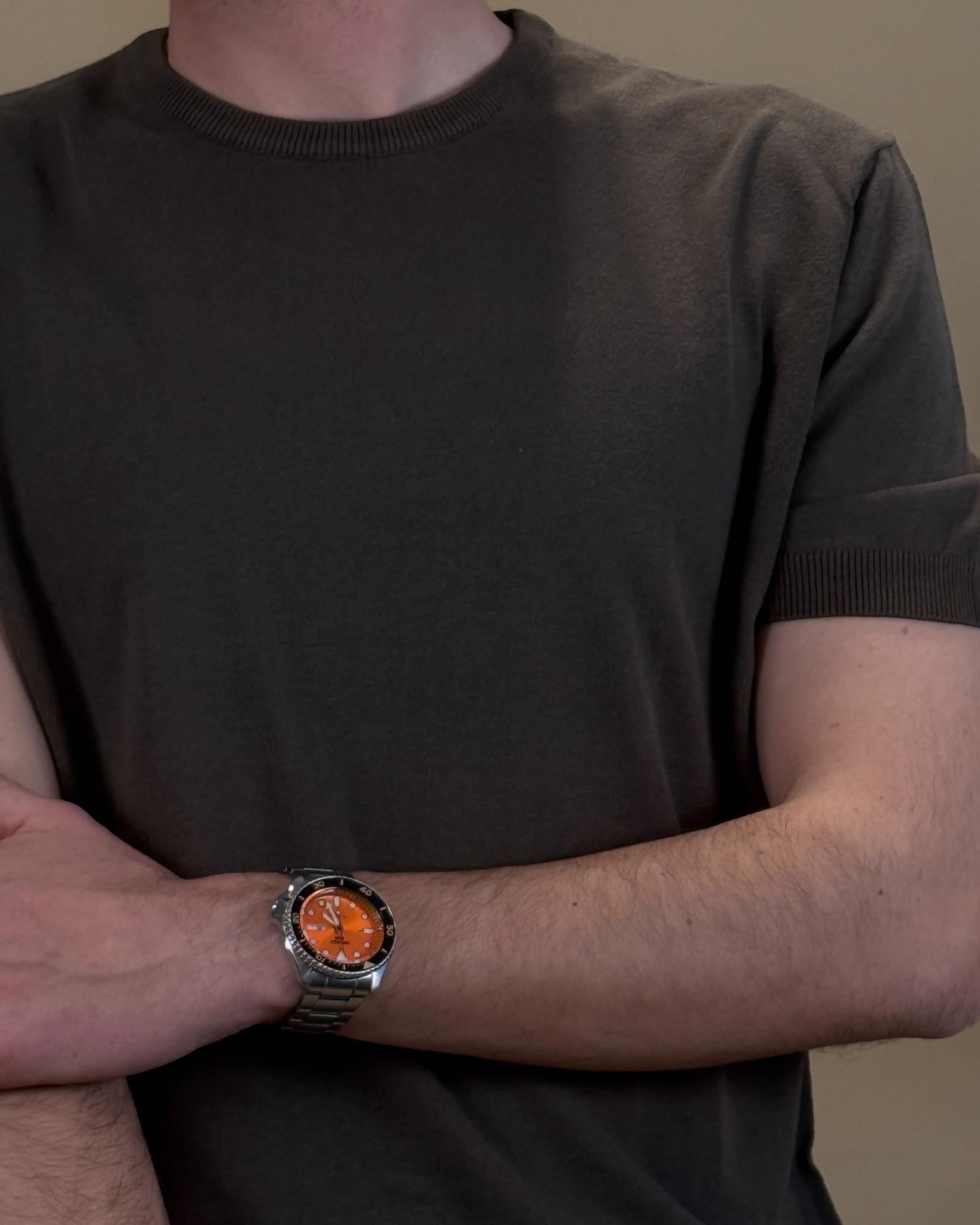 T-shirt Crepe in Filo 56063S 35020 Gaffi