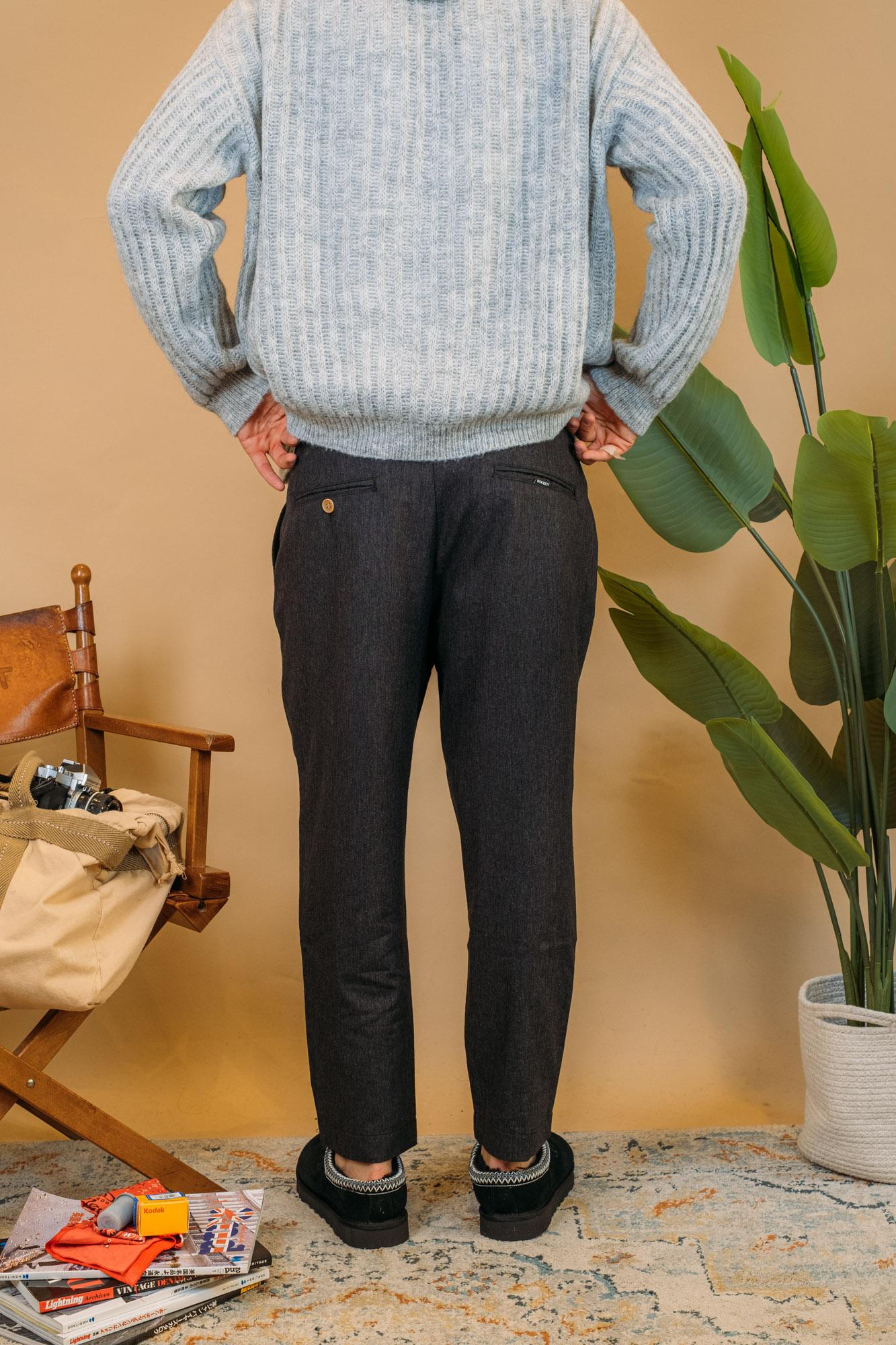 Osaka Wool Pant OSAKA FUMO Wooden 