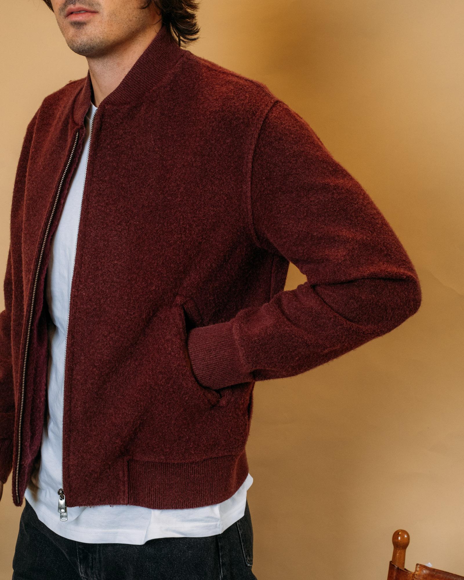 Bomber Dyed Wool CN5135 1184F Circolo 1901 