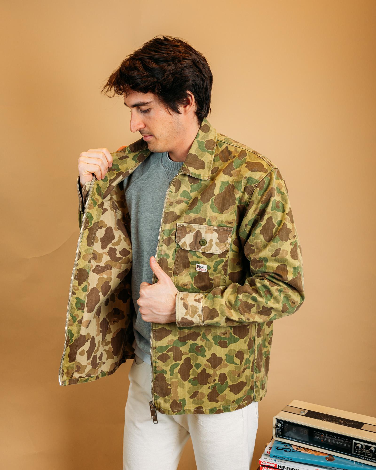 Overshirt Double Camouflage RRU90159T8030111 C0380 Roy Roger's 