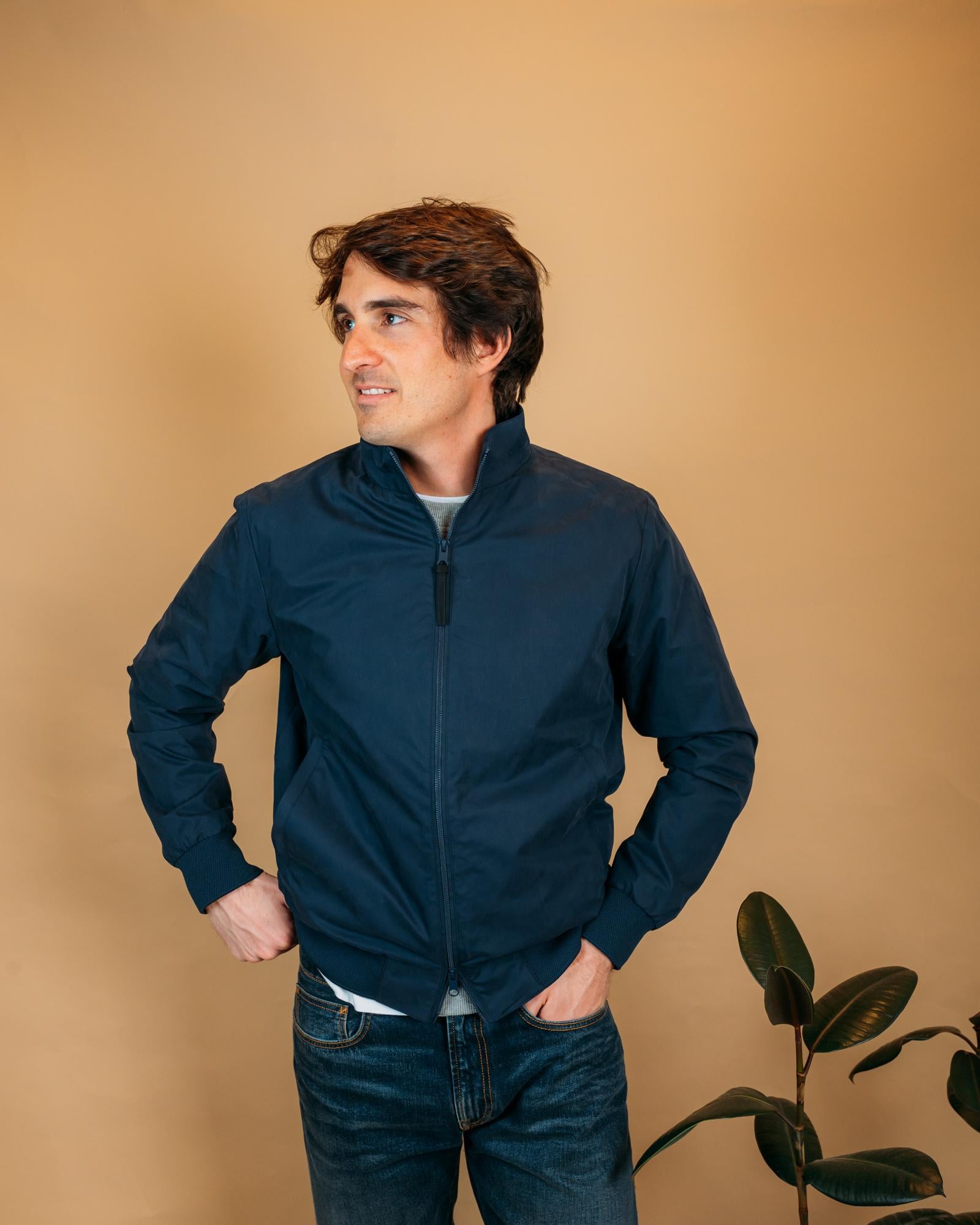 Bomber Shibuya Navy Blue PM961 790 People of Shibuya 