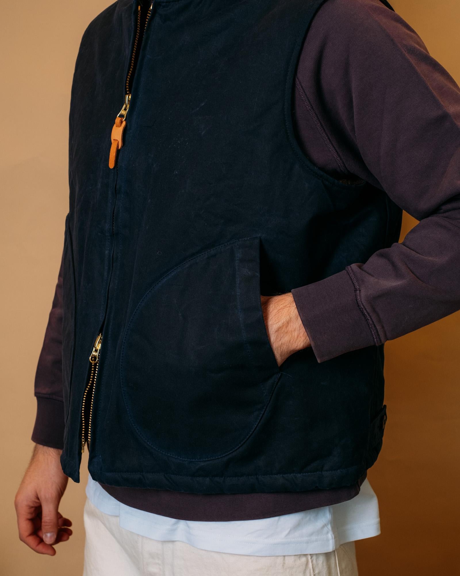 Mountain Vest 7916WX NAVY Manifattura Ceccarelli 