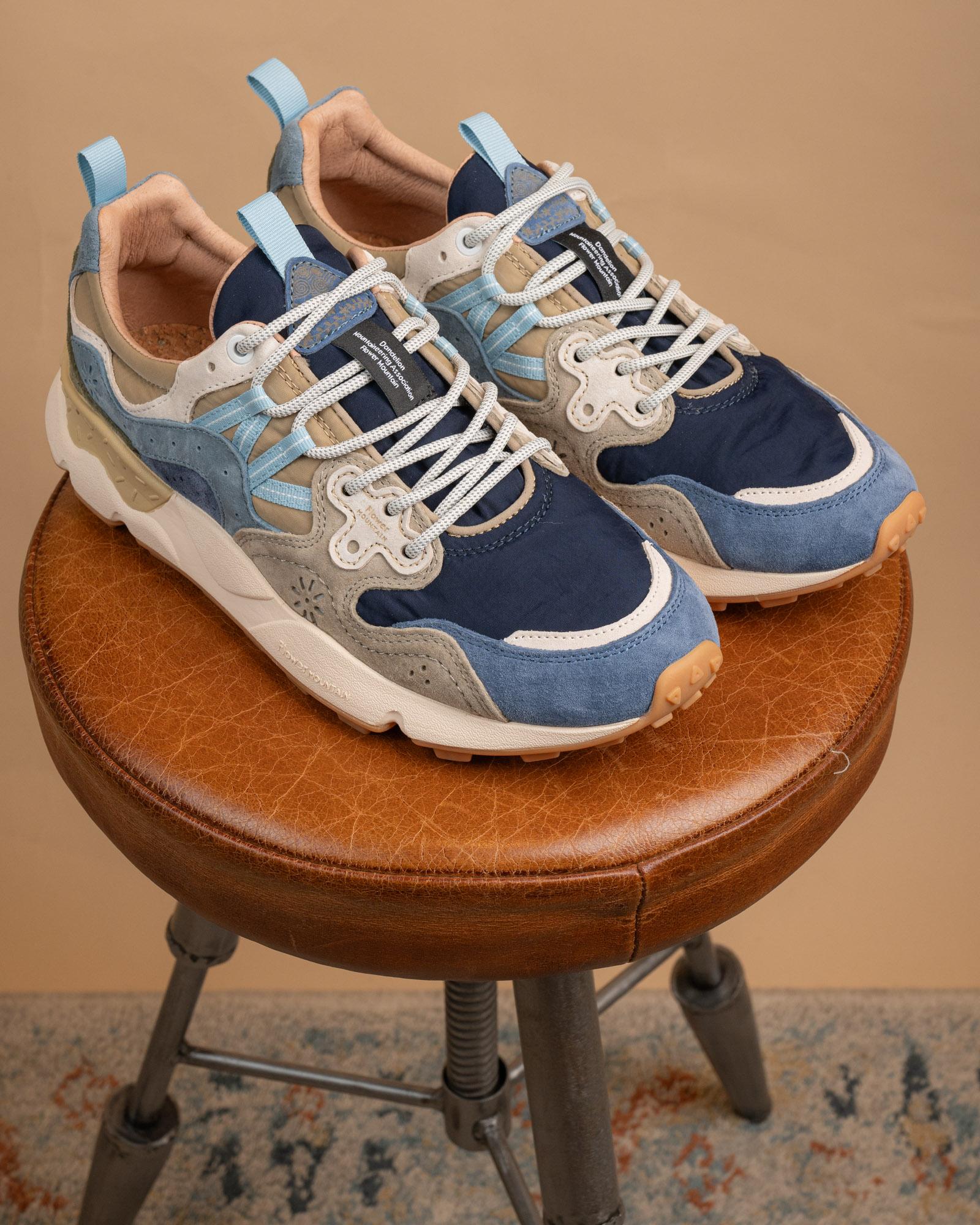 Sneakers Yamano 3 Navy-Blu 001201781601 3C11 Flower Mountain 