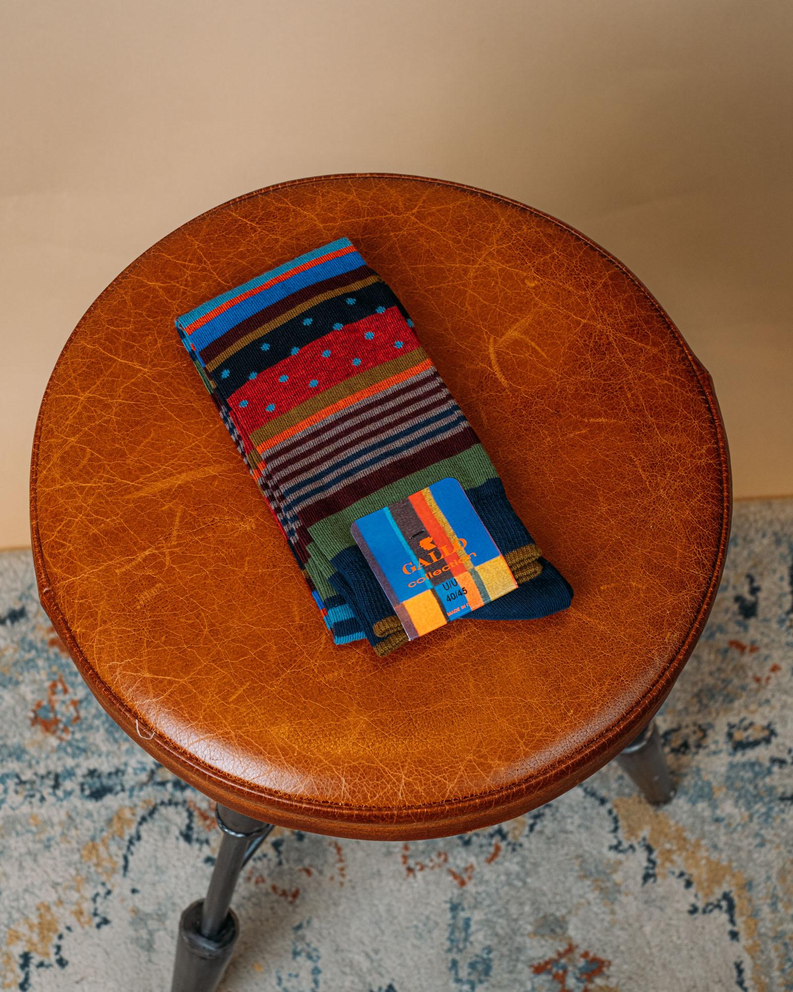 Calze Righe e Pois Mix AP512393 31234 Gallo 