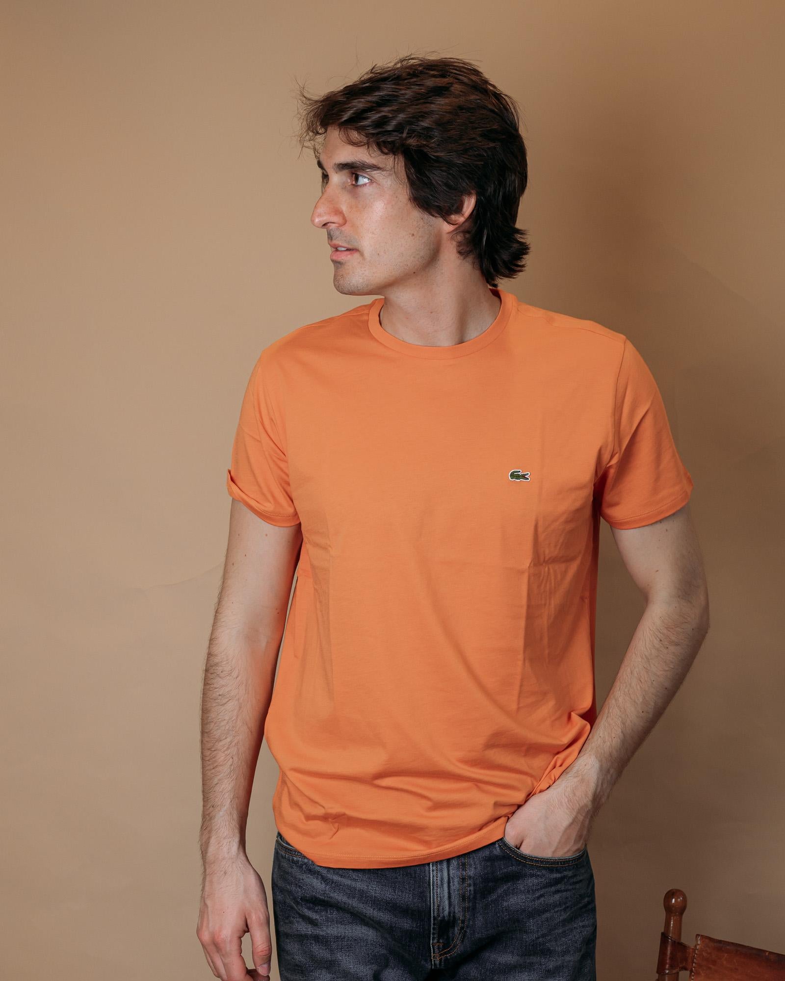 T-shirt Pima Mandarino TH6709 IY0 Lacoste 