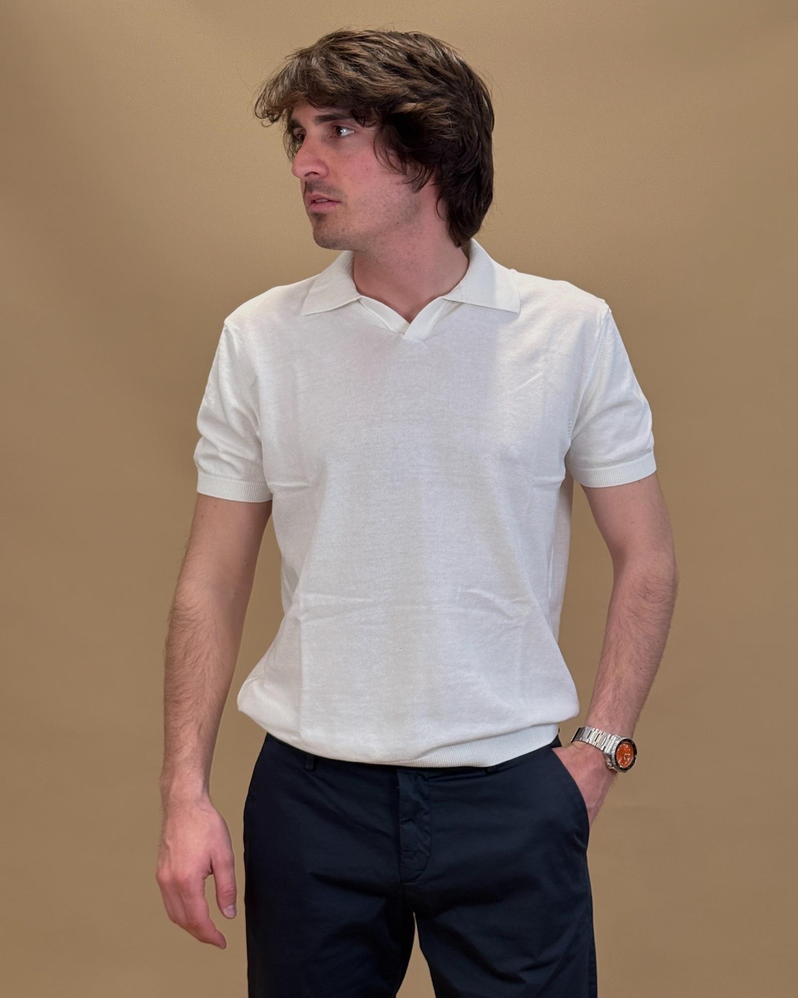 Polo in Filo 56035Y 10 Gaffi