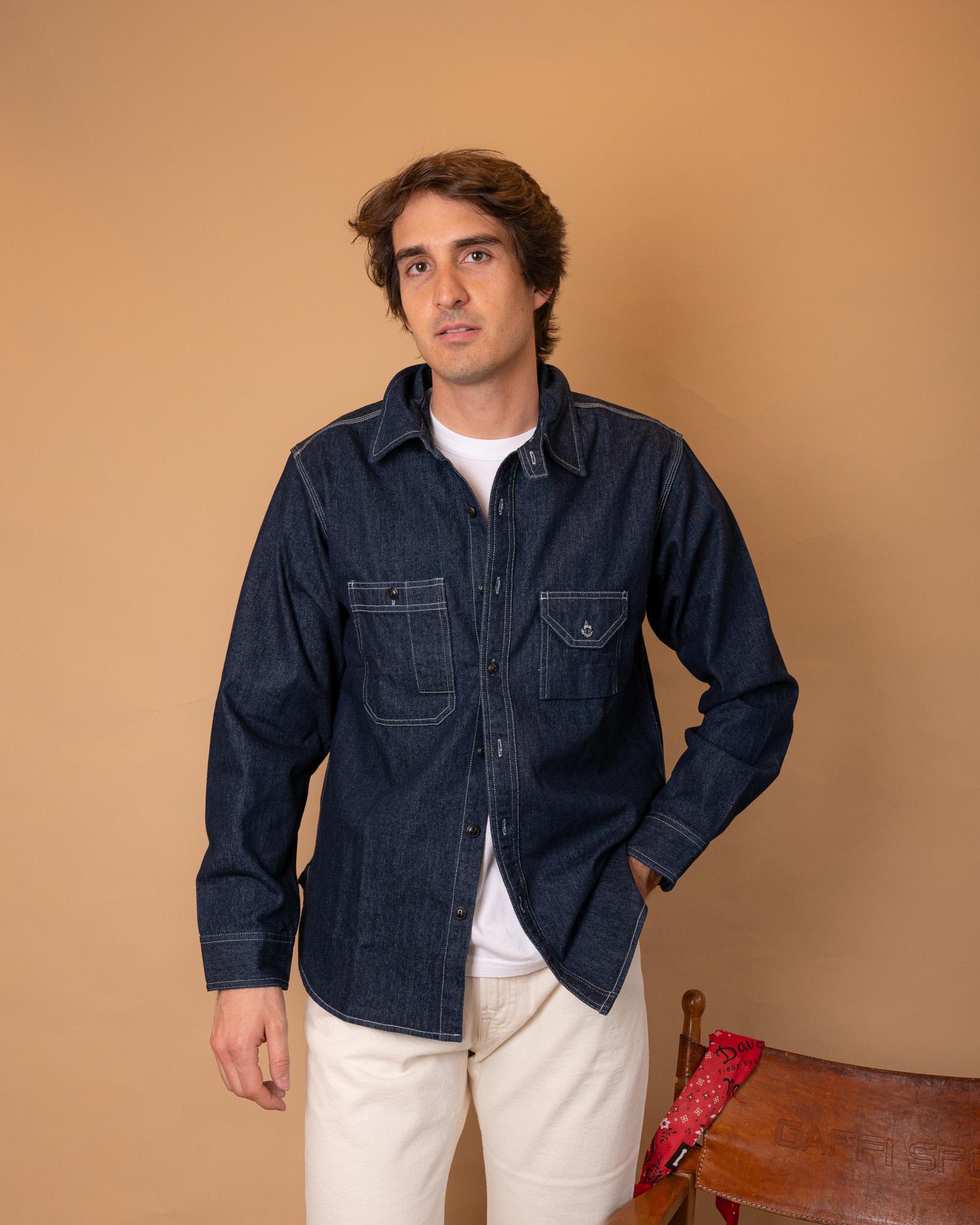 Workshirt Denim Blu DW UNICA Bennet Works 
