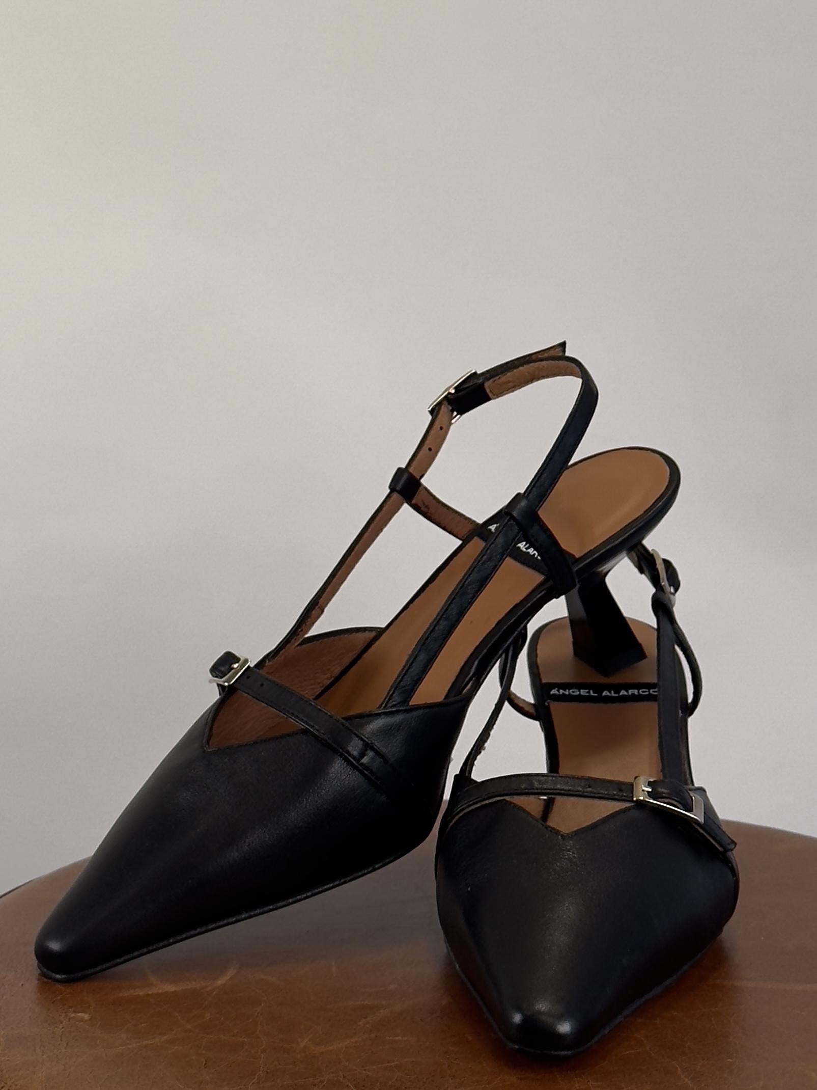 Décolleté Karine 25135-416C NEGRO Angel Alarcon