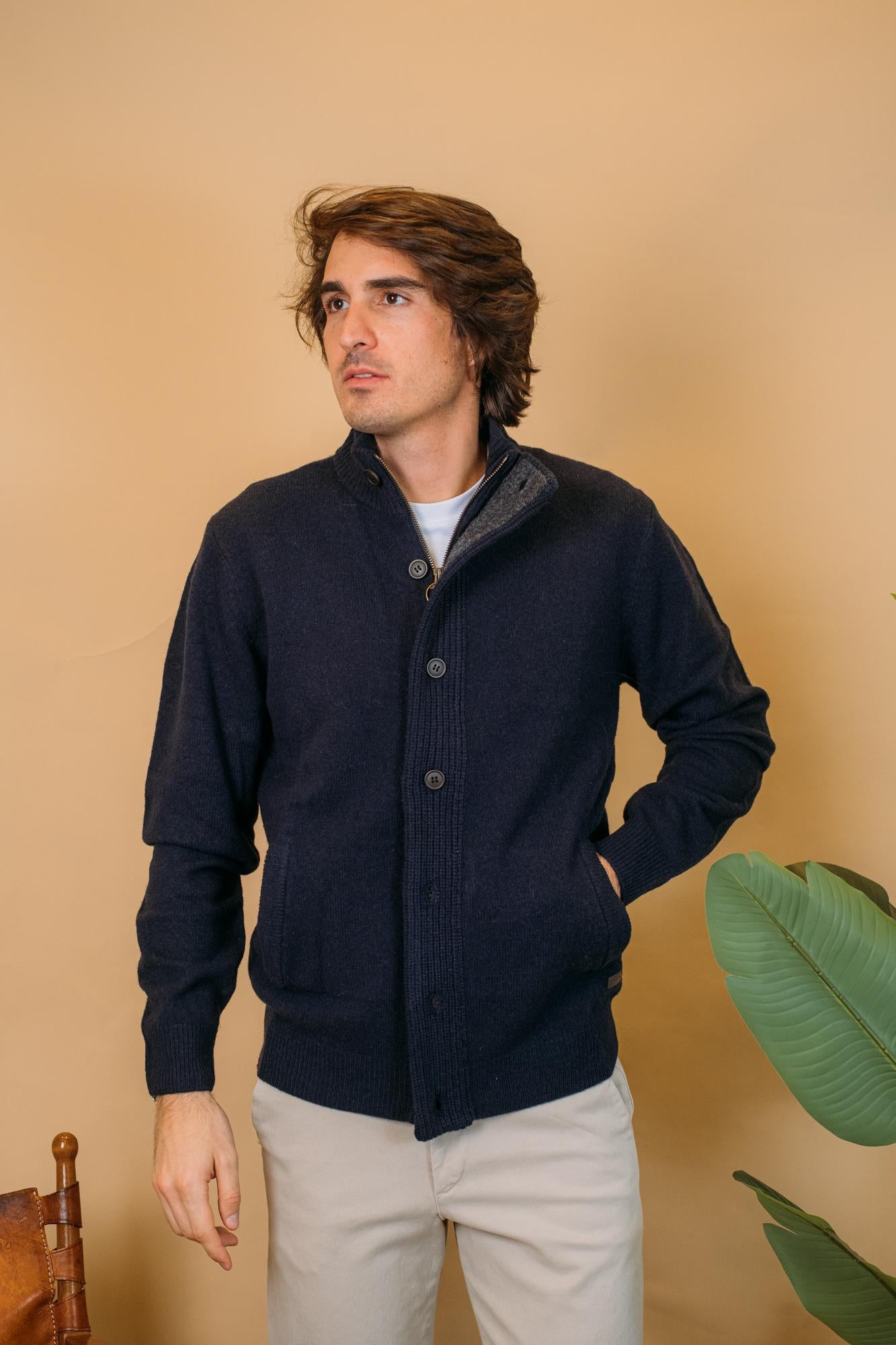 Essential Patch Zip MKN0731 NY91 Barbour 