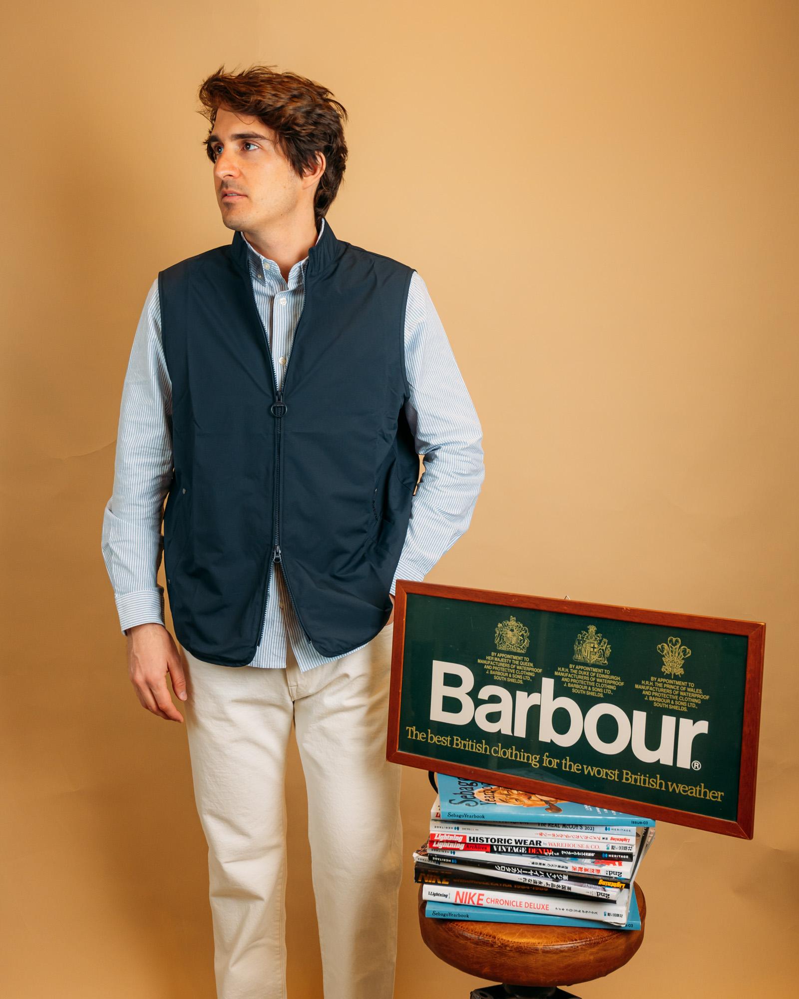 Gilet Stonedale Navy MGI0324 NY71 Barbour 