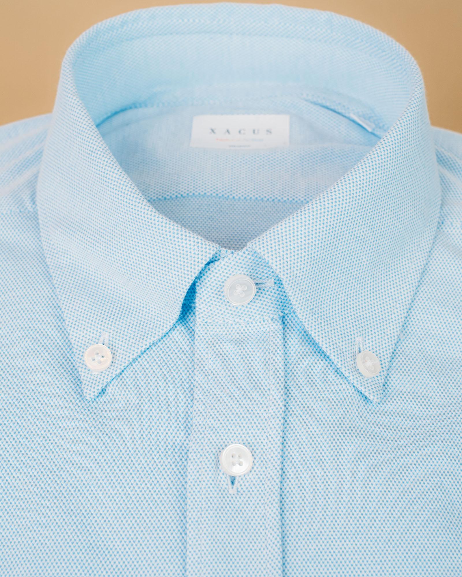 Camicia Natural Active Azzurro ACN507ML 91601 003 Xacus 