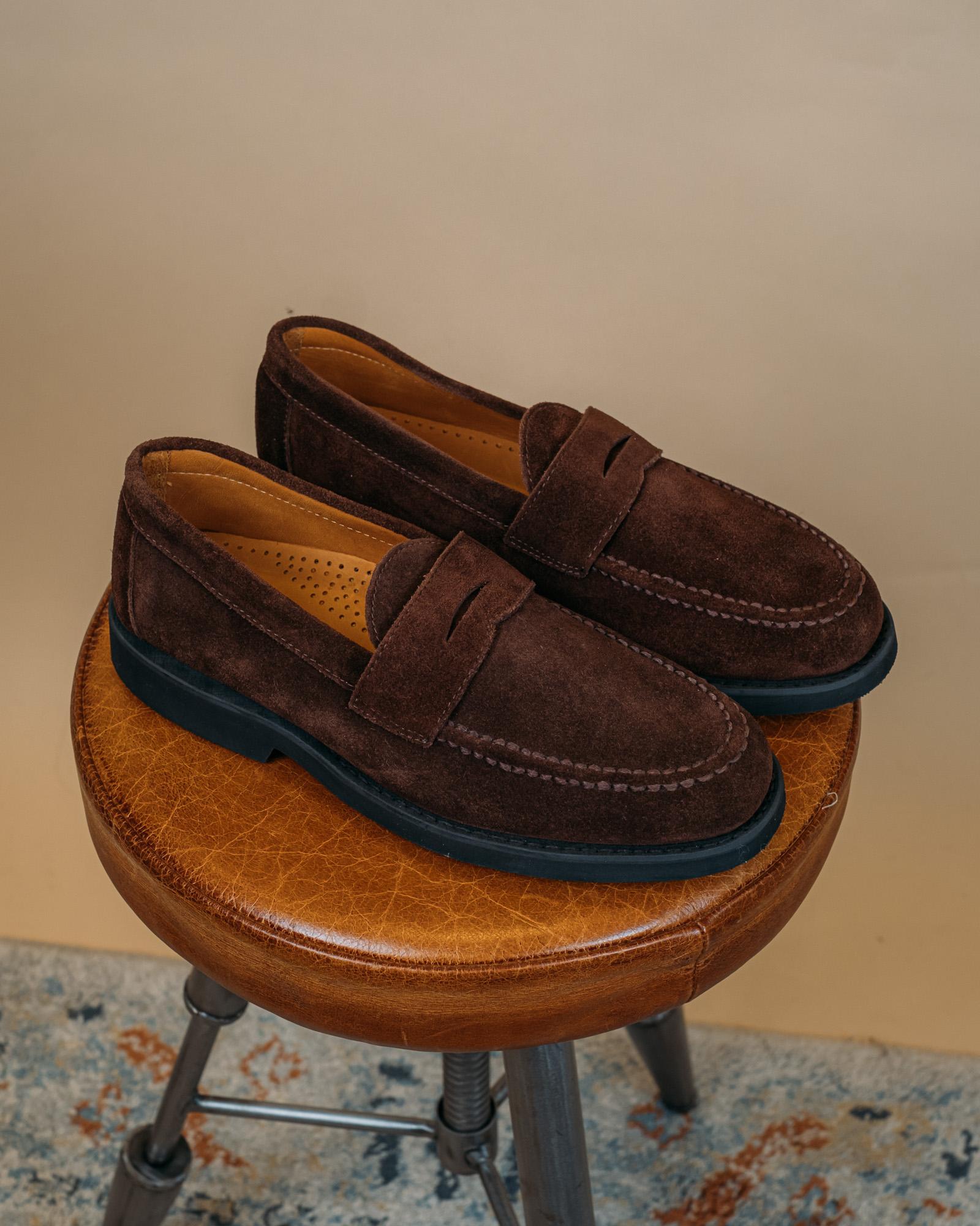 Mocassini Ryan Suede Polaris Dk Brown 771176W 901 Sebago 
