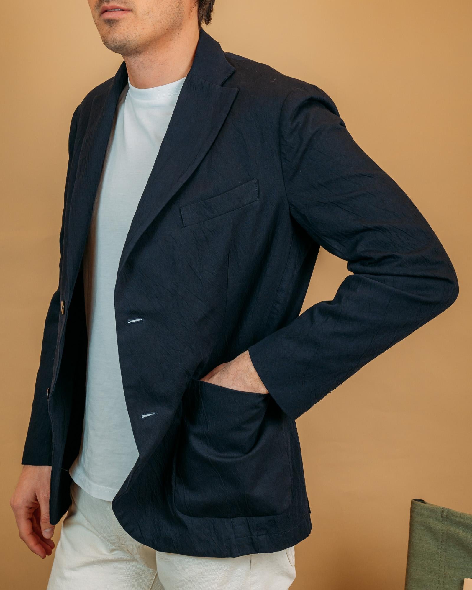 Blazer Ermes Blu ERMES411 BL Original Vintage Style 
