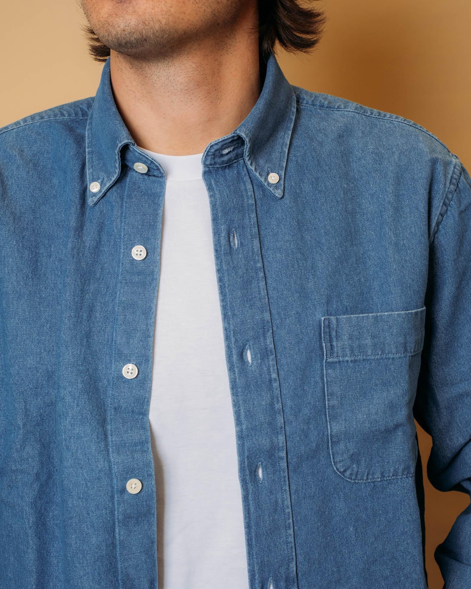 Camicia Mercer 74112WW 732 Sebago 