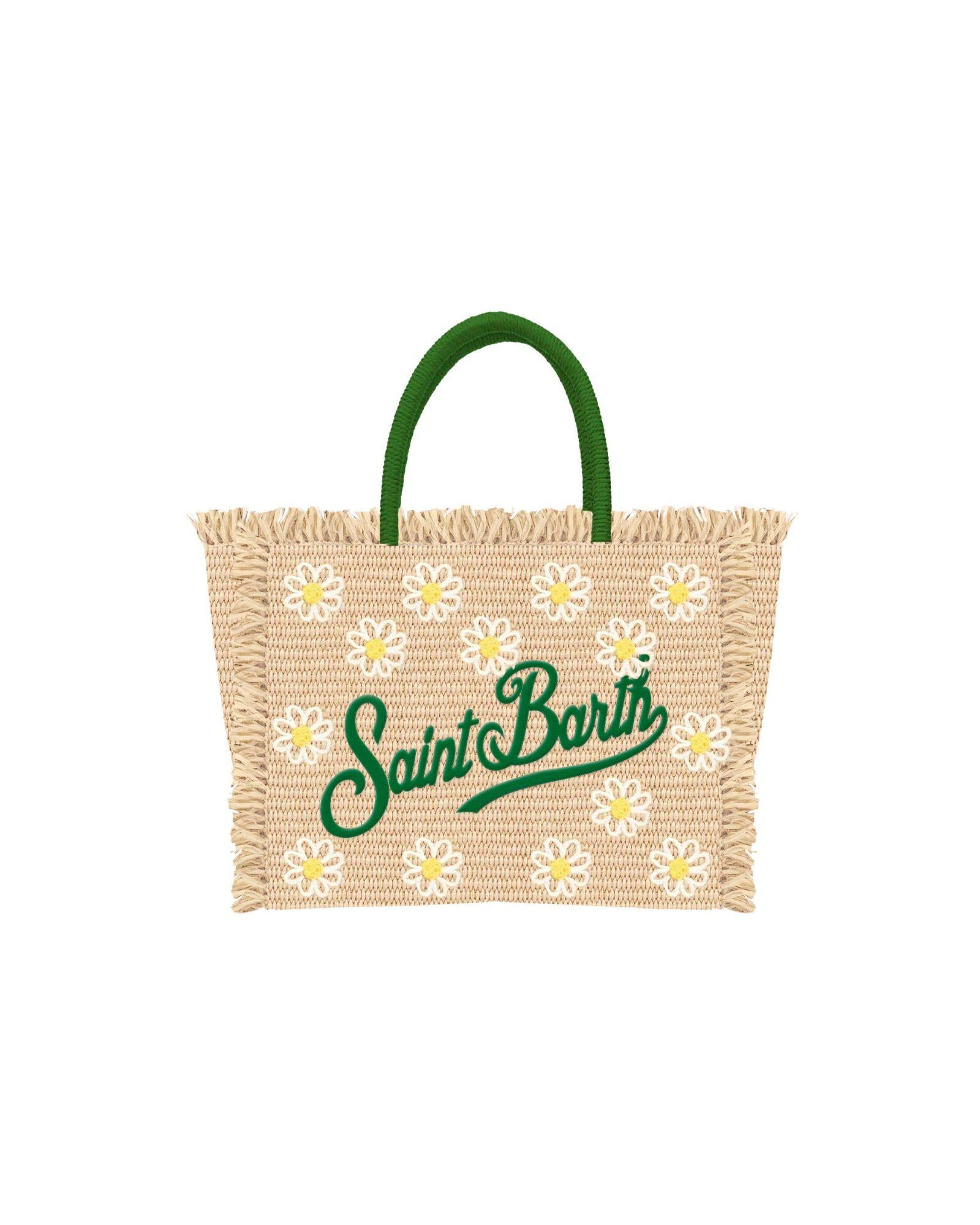 Borsa Vanity Mini Straw Daisy VAMI009 00348L MC2 Saint Barth 