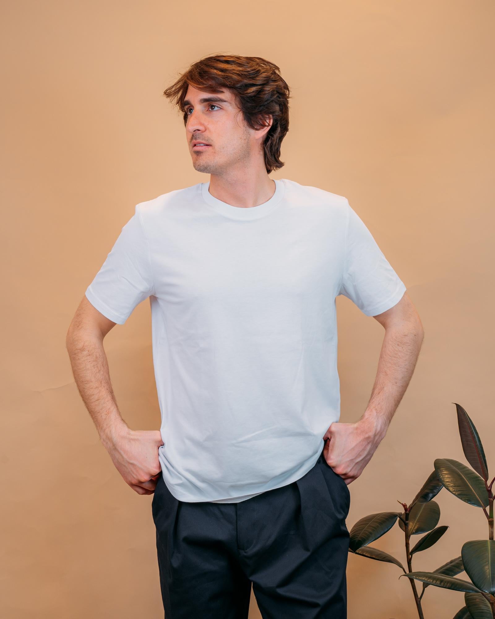 T-shirt Travis Tee White STTU169 C0001 Gaffi 
