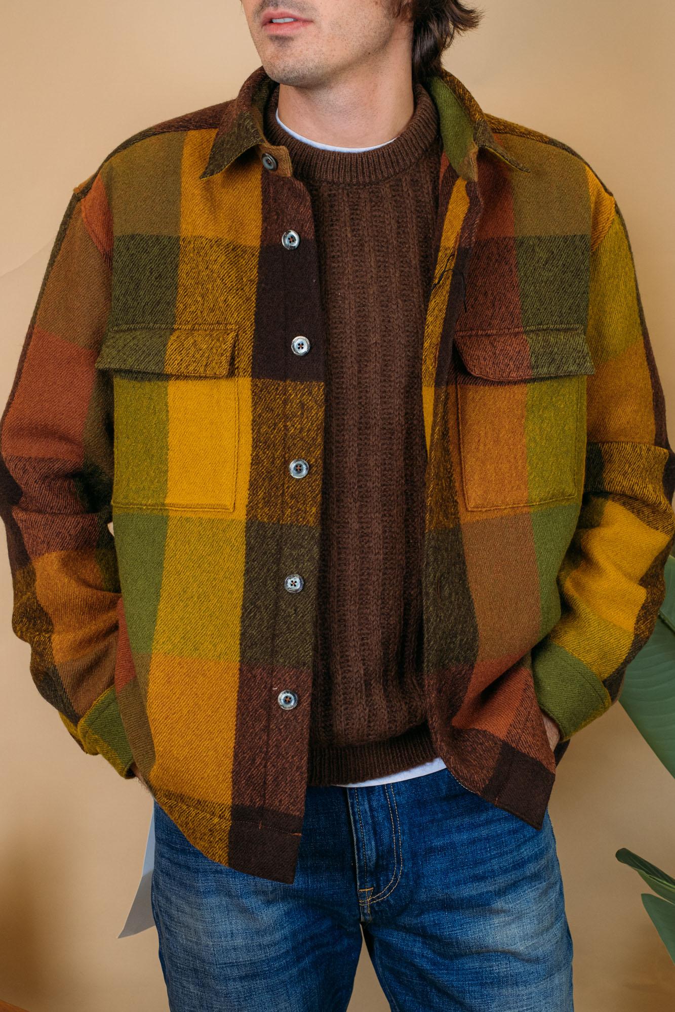 Overshirt in Lana 150ML 91310 001 Xacus