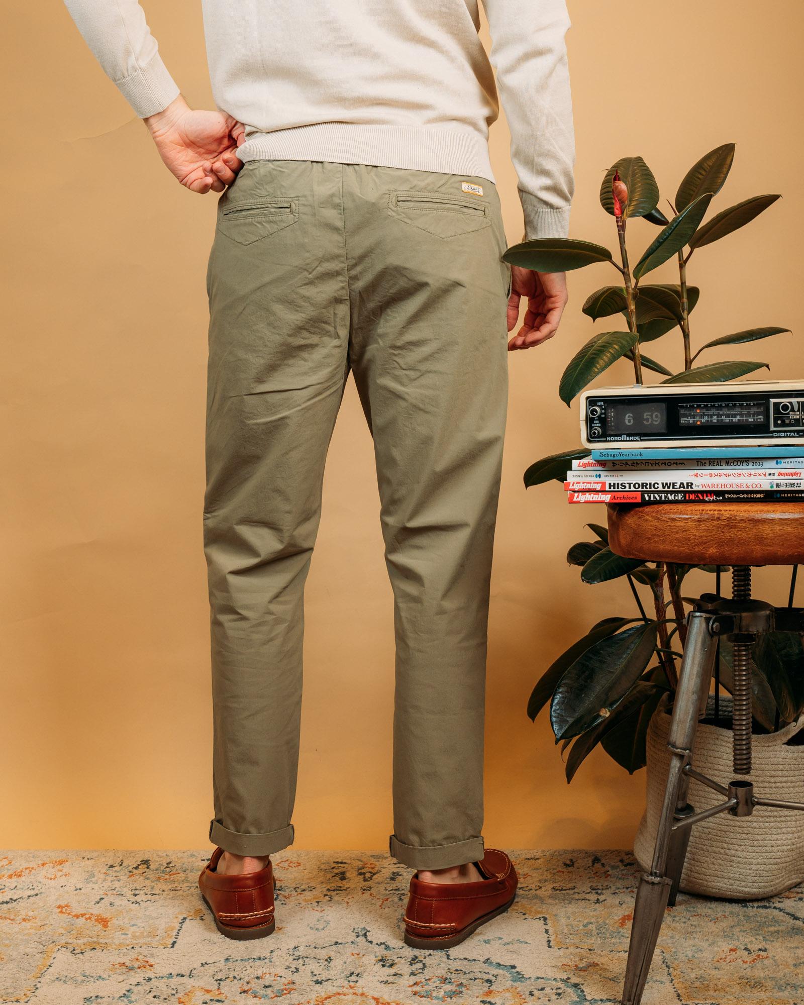 Pantaloni Lewis Army Green T56027 036 Clark 