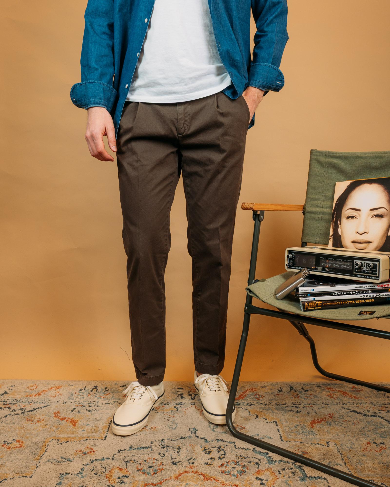 Pantaloni Chicago Moro GACHI8378WS26 010 Gaffi 