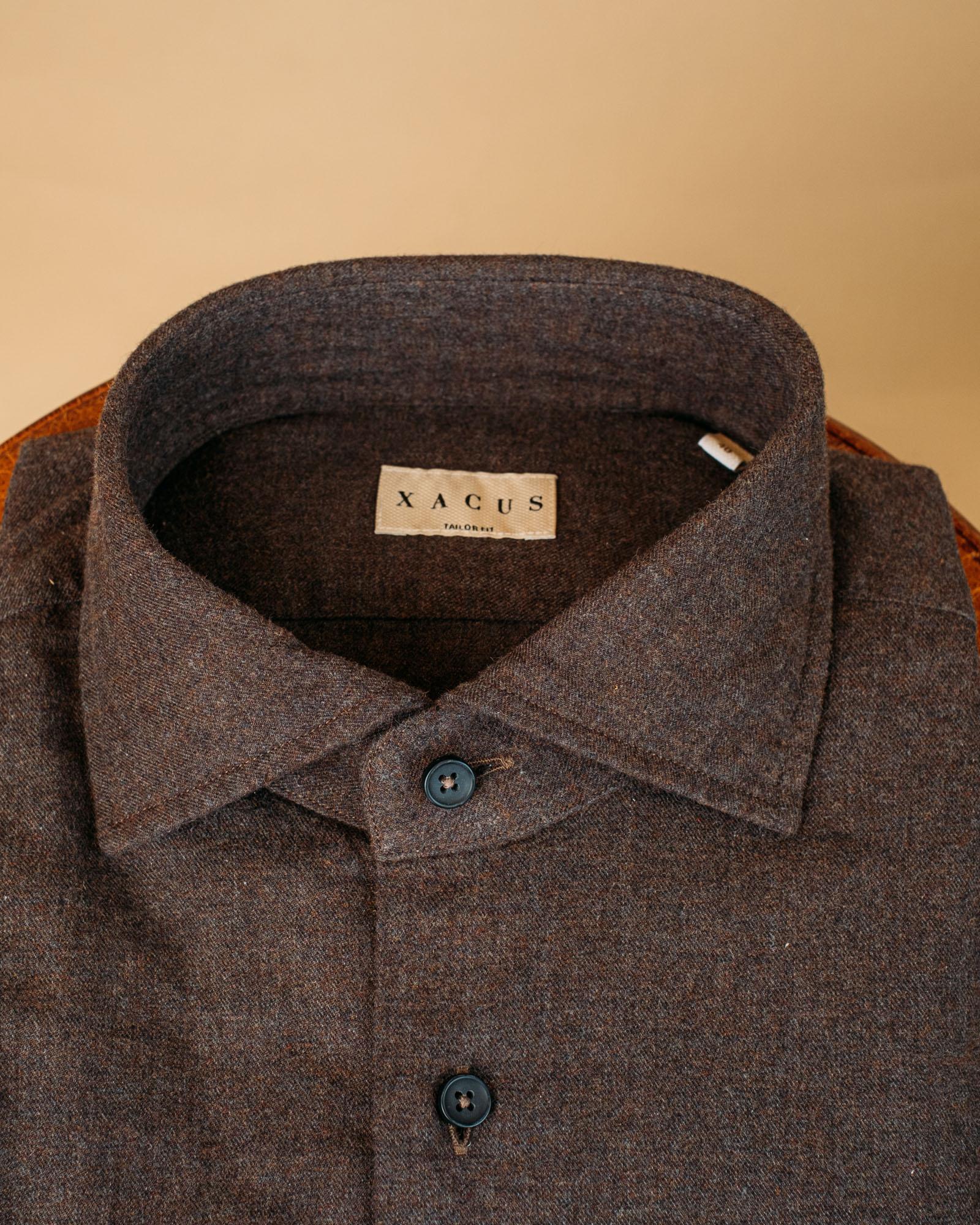 Camicia in Flanella 742ML71175011 011 Xacus 