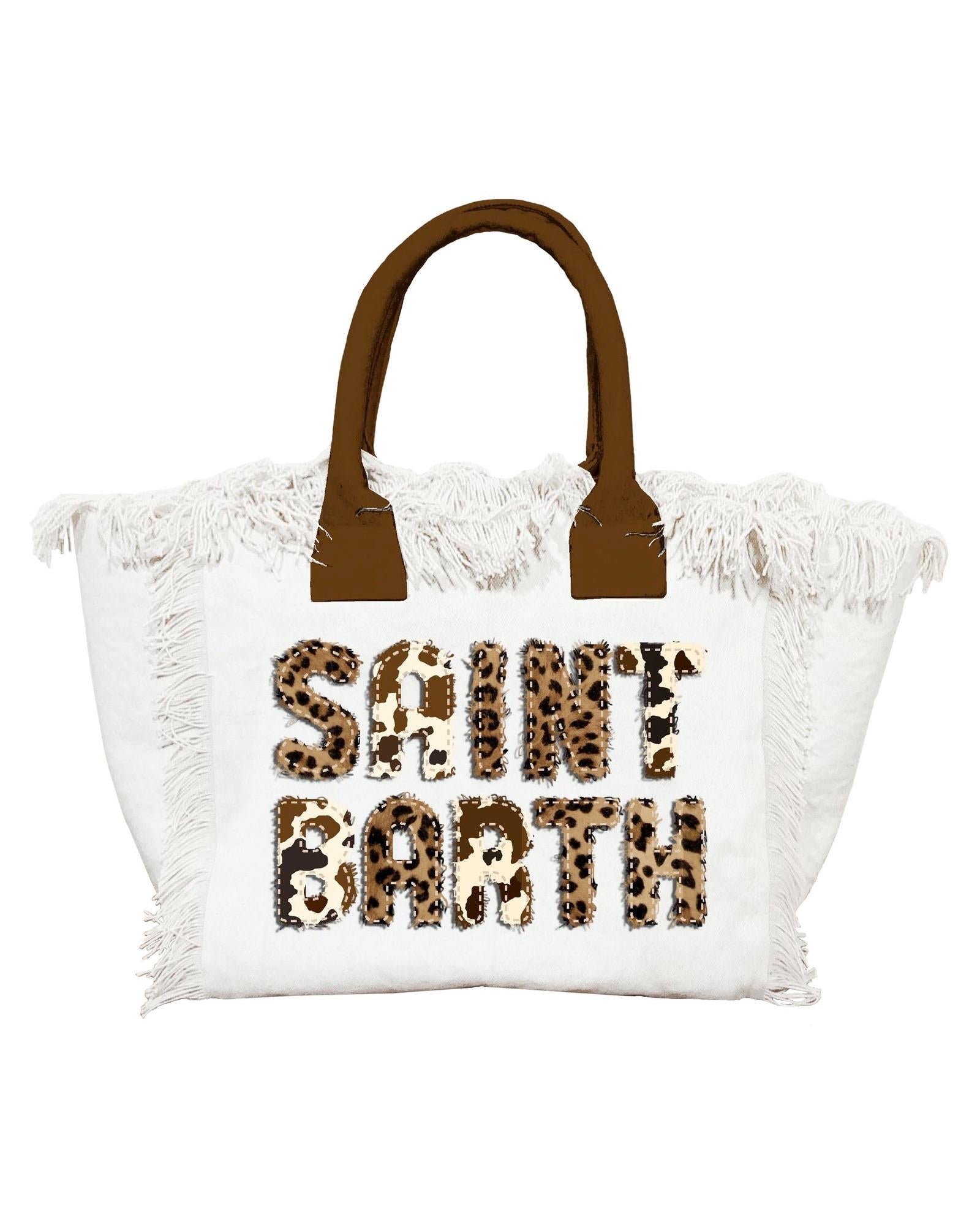 Borsa Colette Animalier Patch COL0001 00326L MC2 Saint barth 